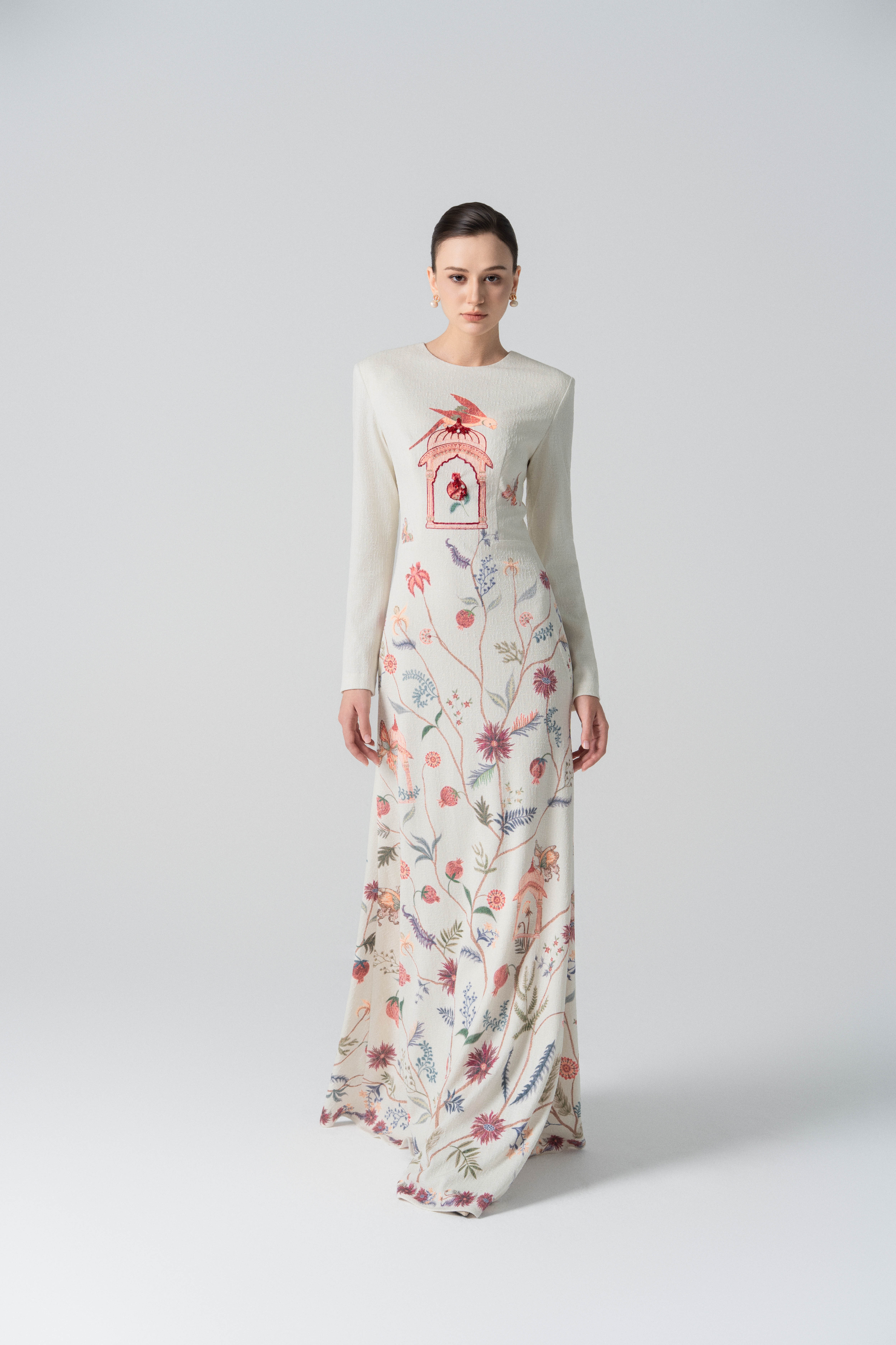 فستان ستارليت بكشكش