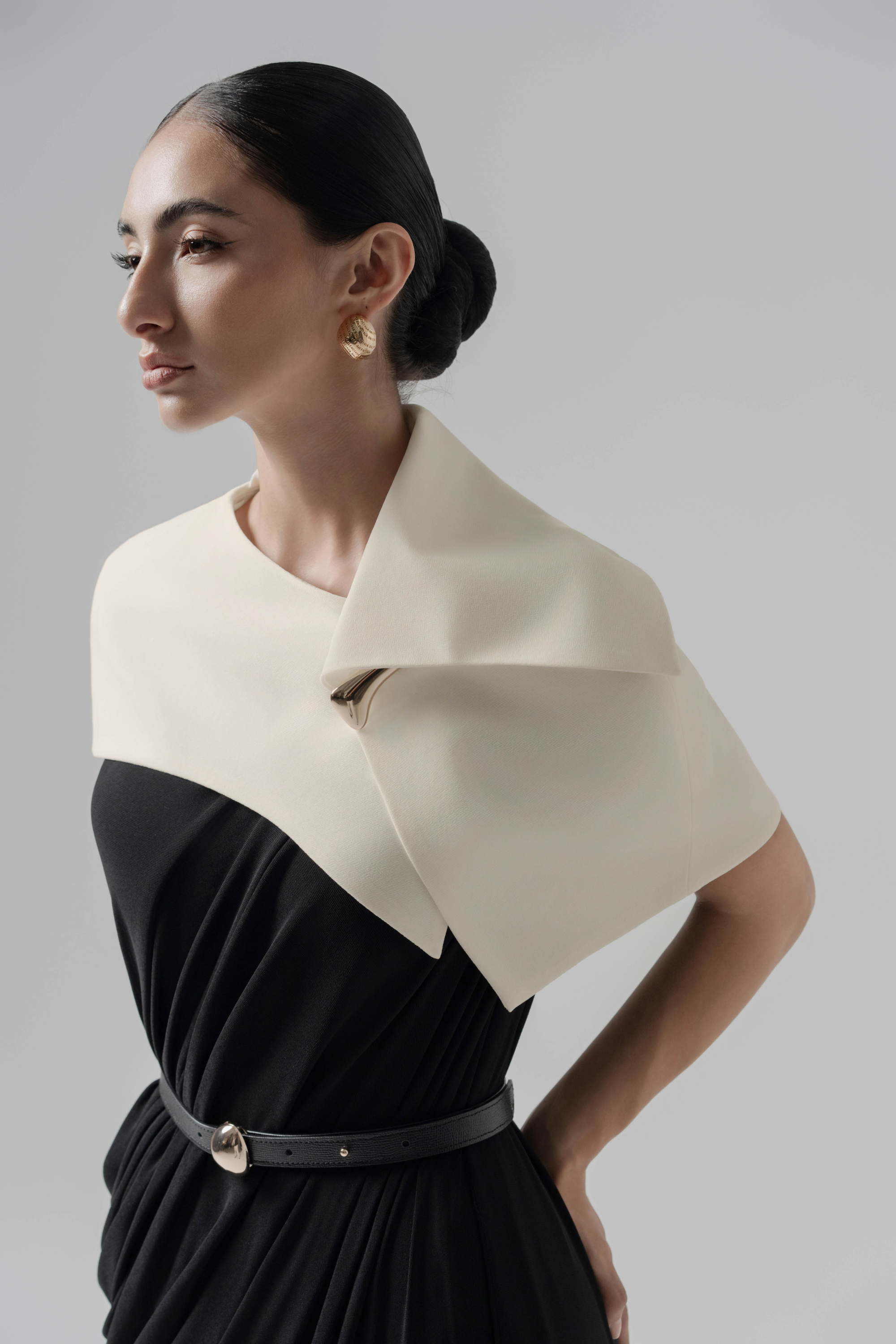 Dune Cape Dress - XXS