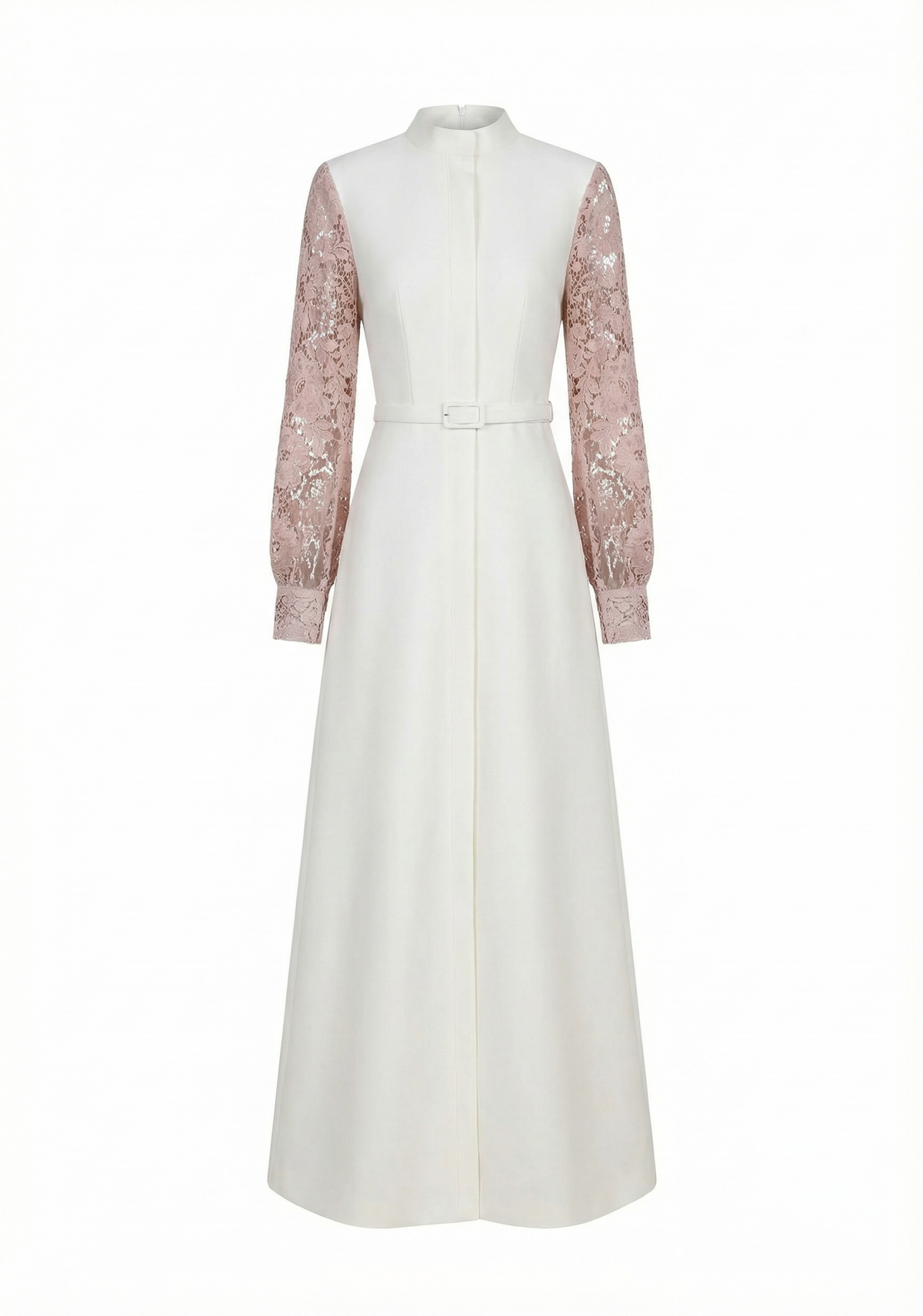 Lacy Dress – Bone White Maxi Dress