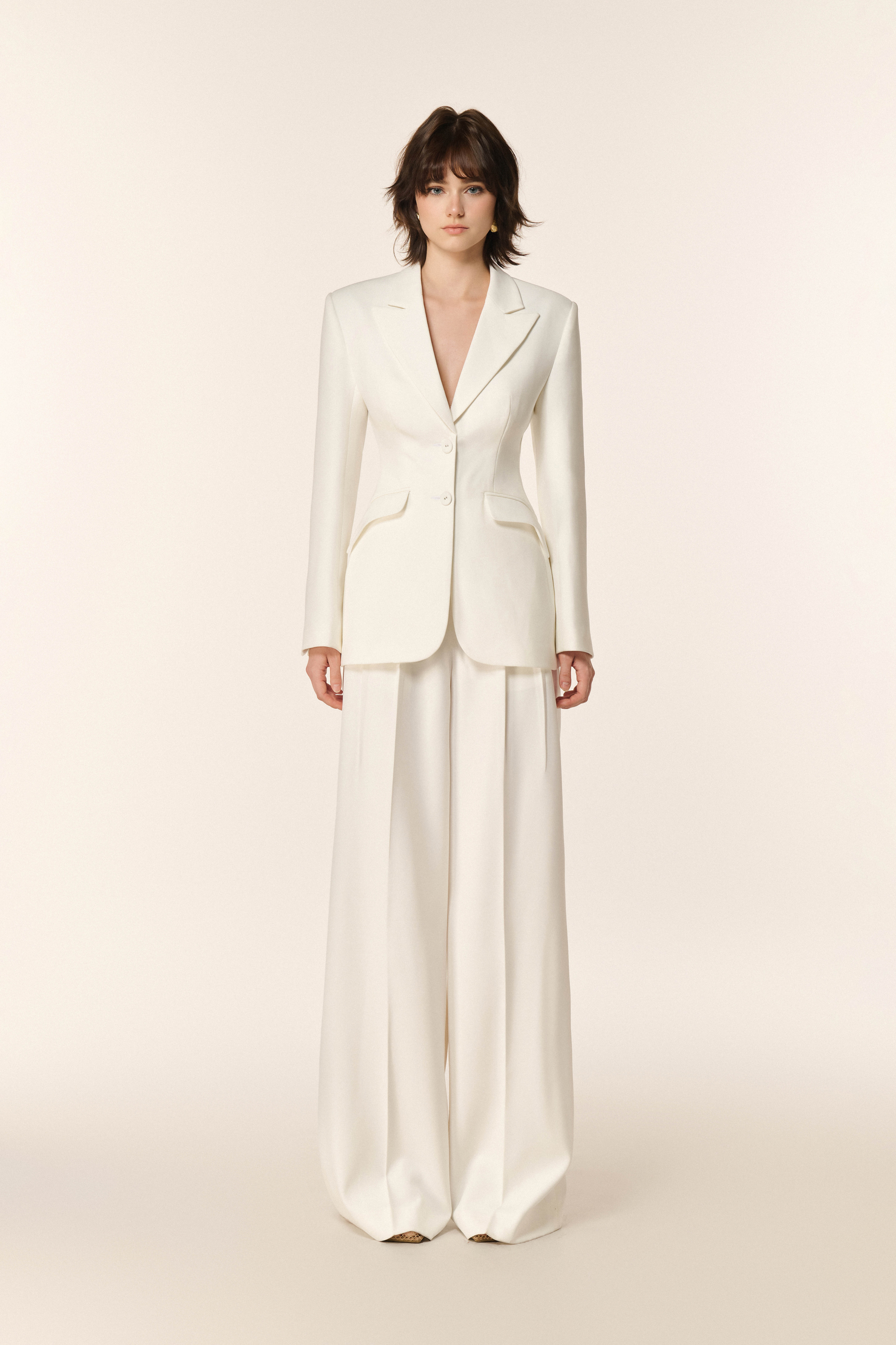 Classic Blazer in White