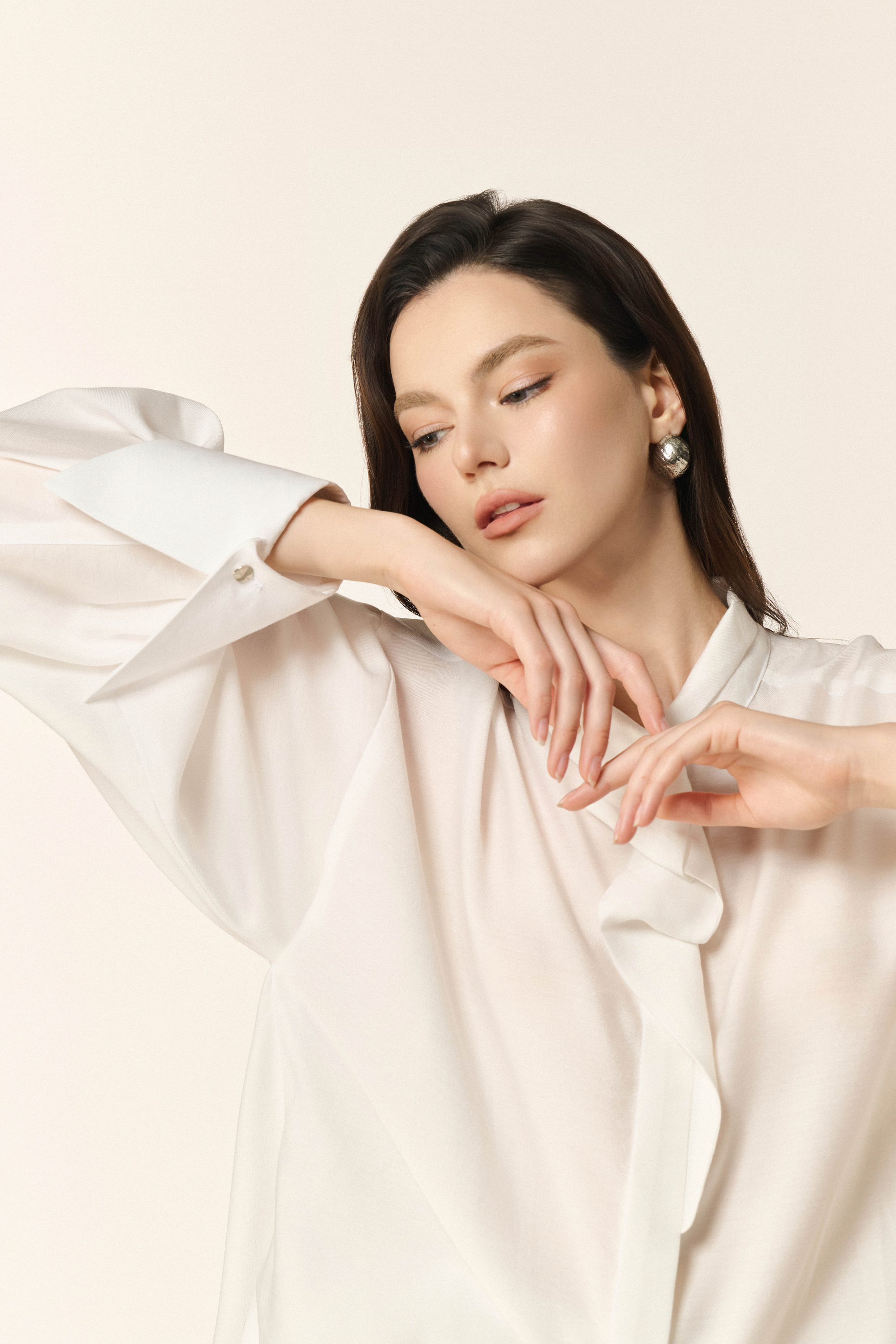 Airglow Short Long Sleeve Shirt, Ease Gilet & Ease Cocoon Pants in Dark Shadow 3 Pcs Set