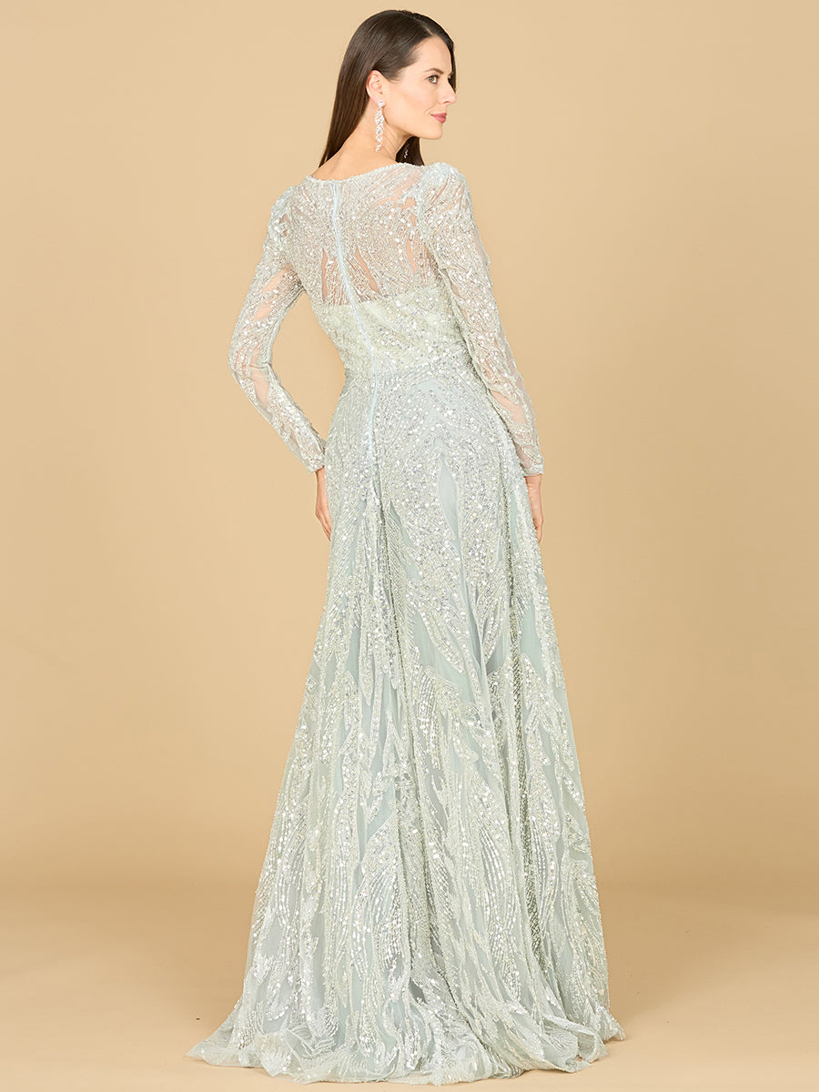 Lara Style 29159 Frost Evening Gown