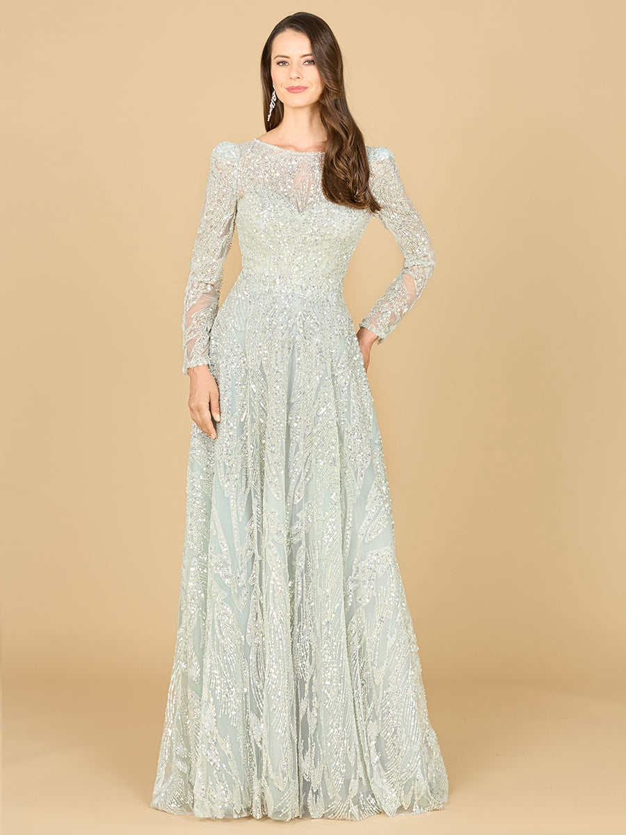 Lara Style 29159 Frost Evening Gown