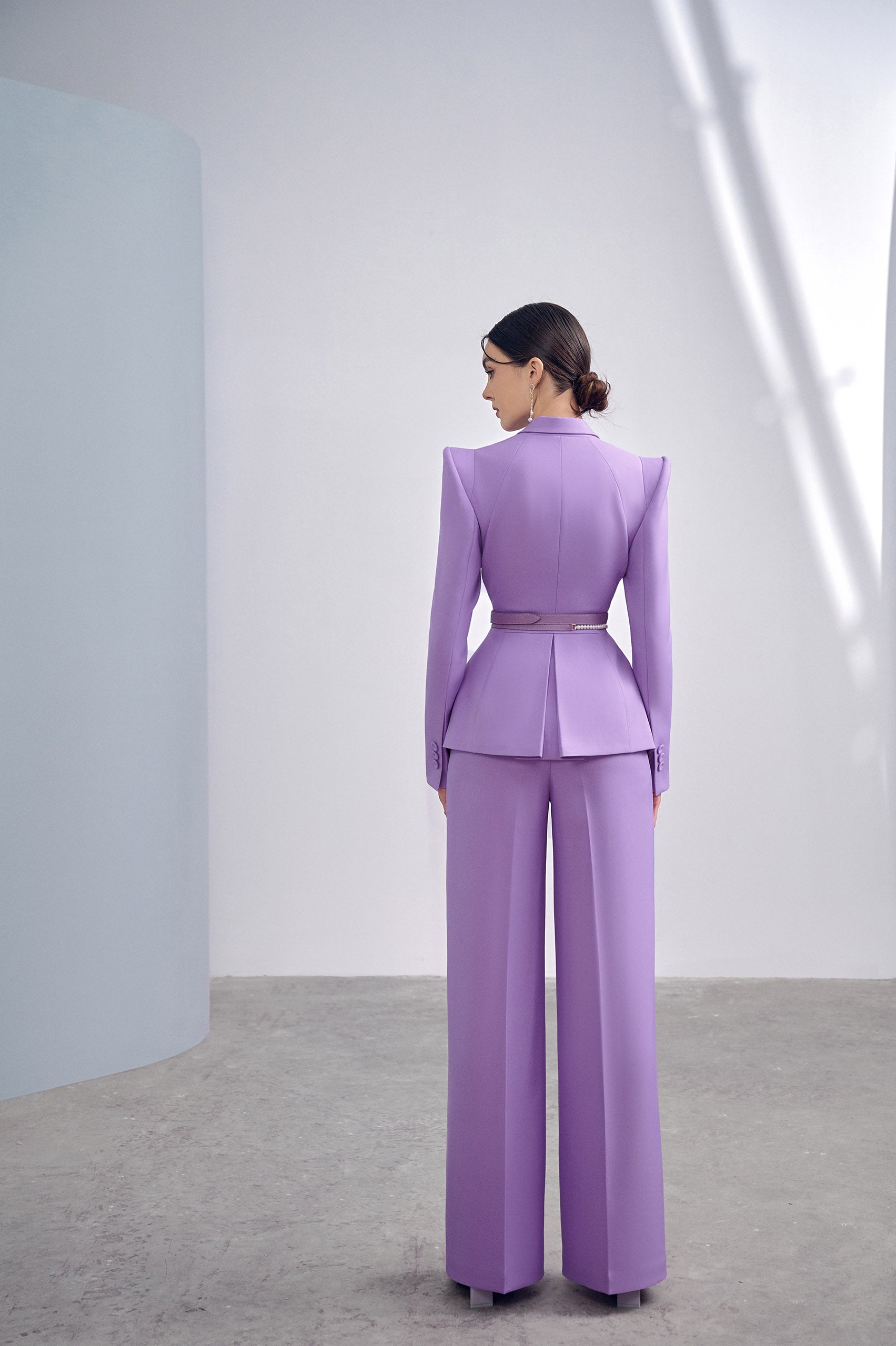 Lilac Wide Leg Pants