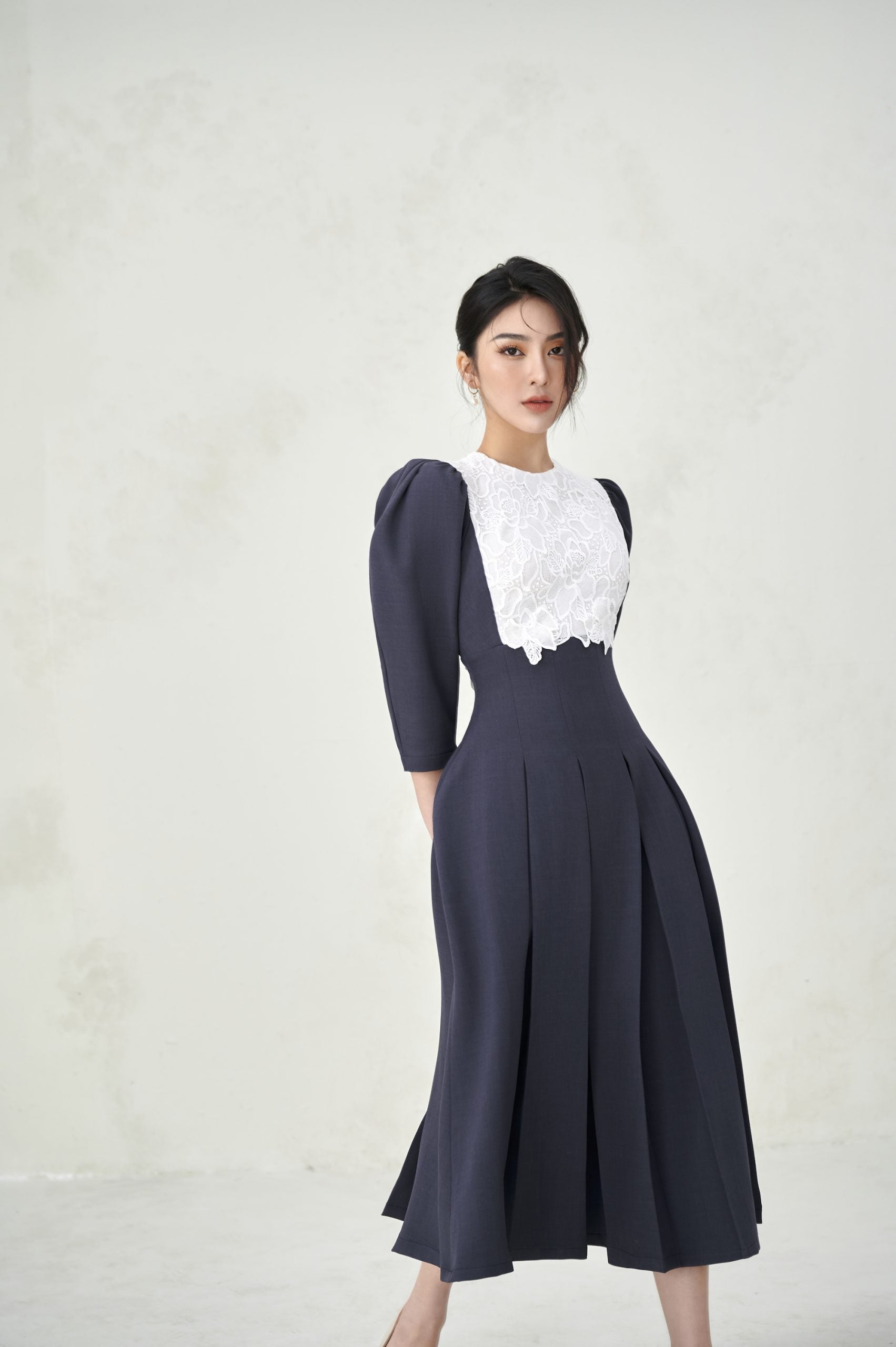 Lily Pleated Dress