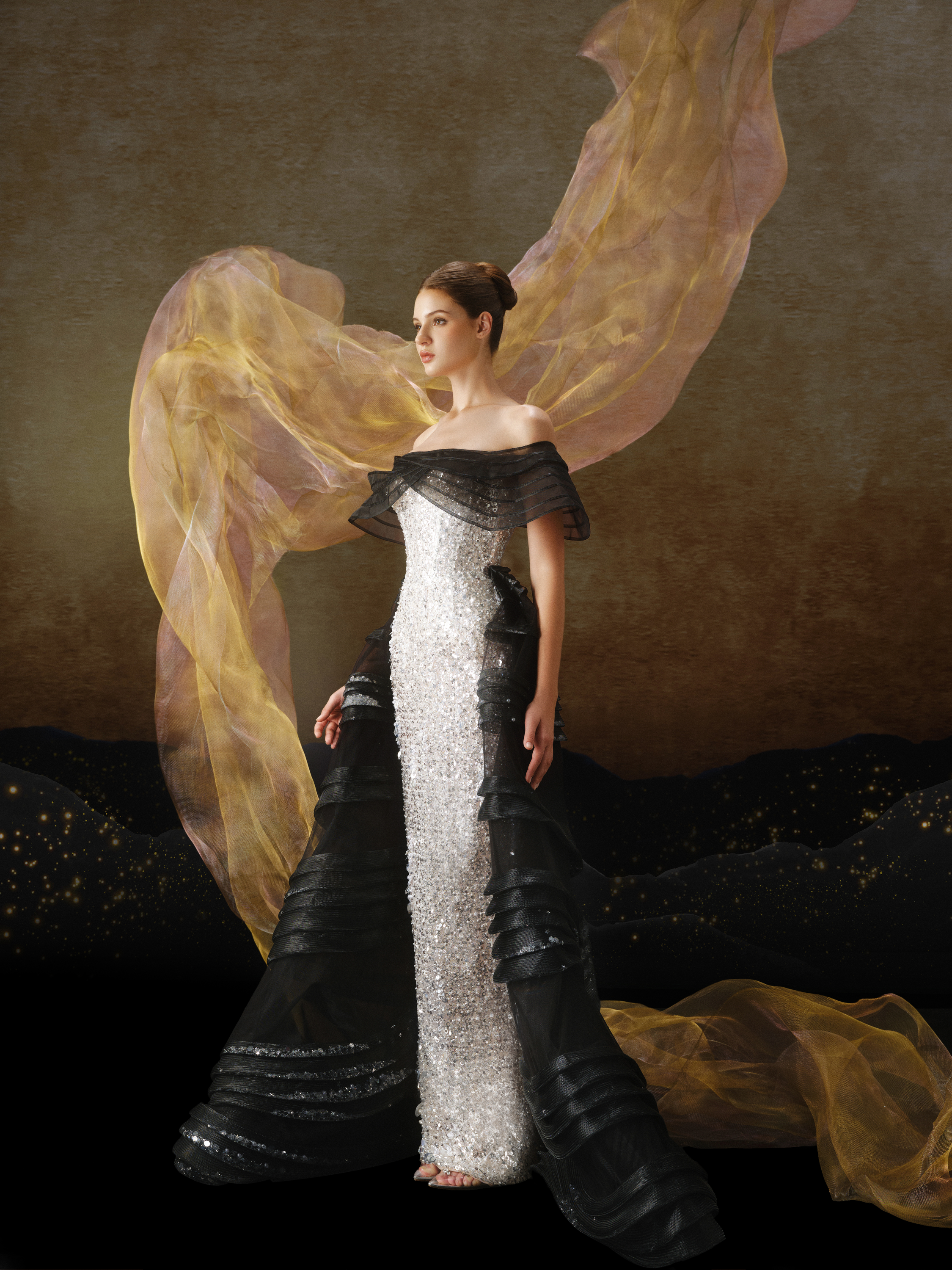 Linh Nga LMBCT294 – Limited Edition Fishtail Ballgown