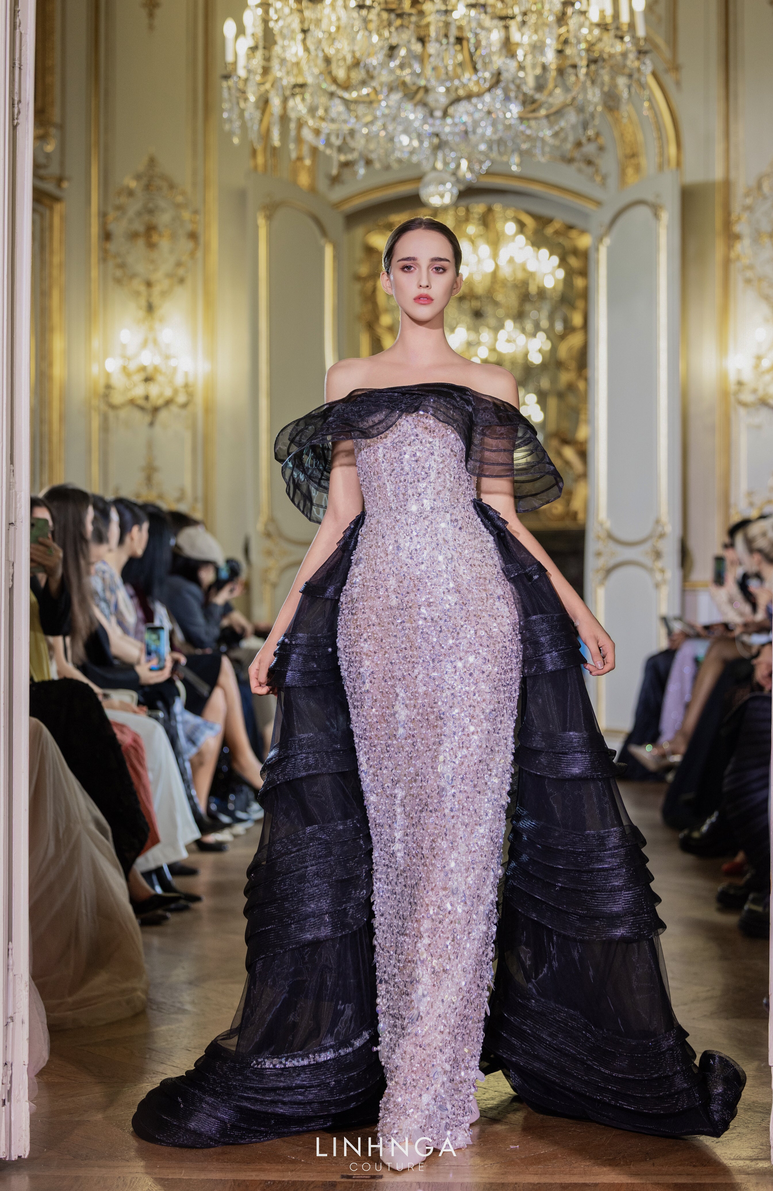 Linh Nga LMBCT294 – Limited Edition Fishtail Ballgown
