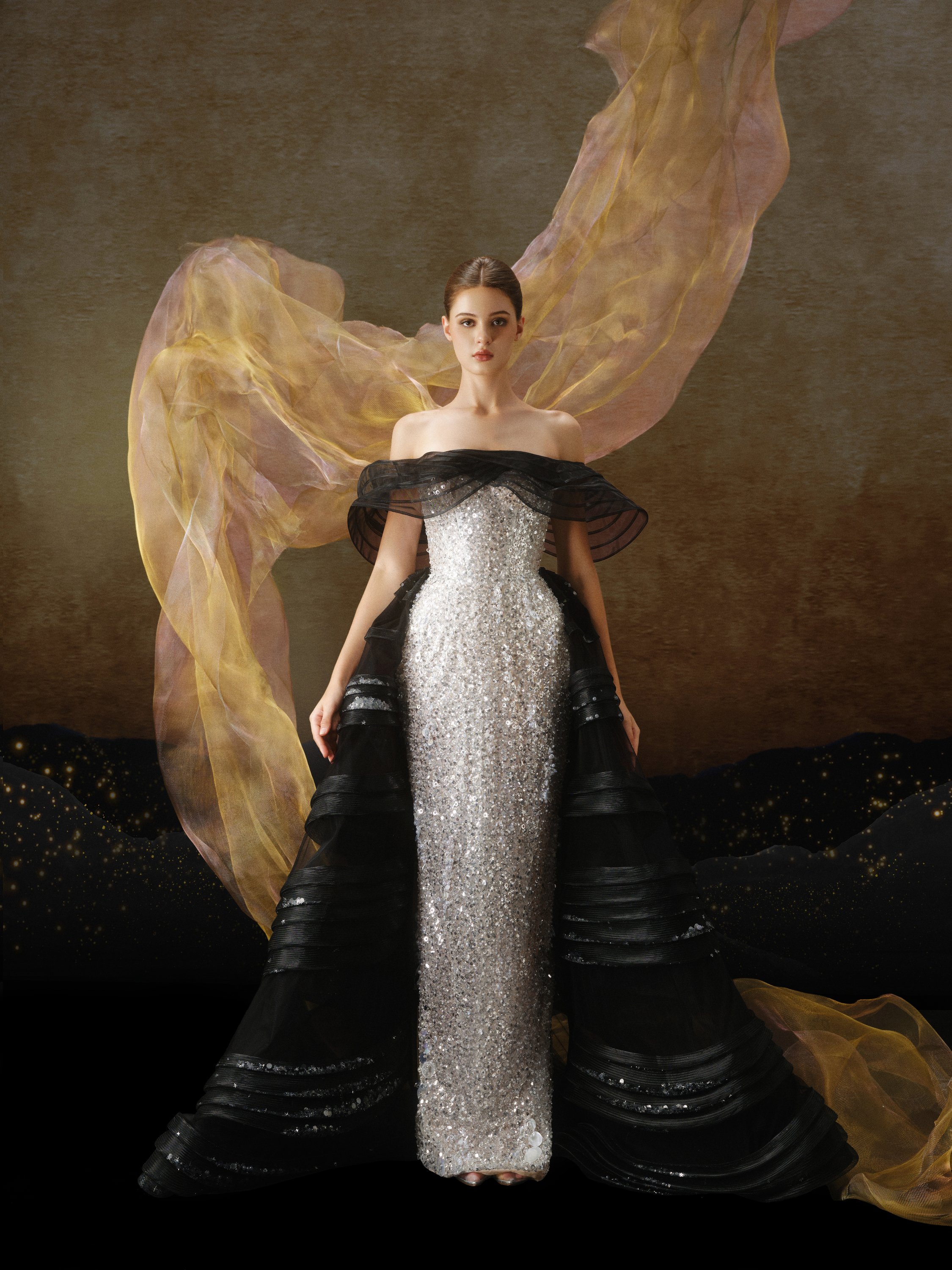 Linh Nga LMBCT294 – Limited Edition Fishtail Ballgown