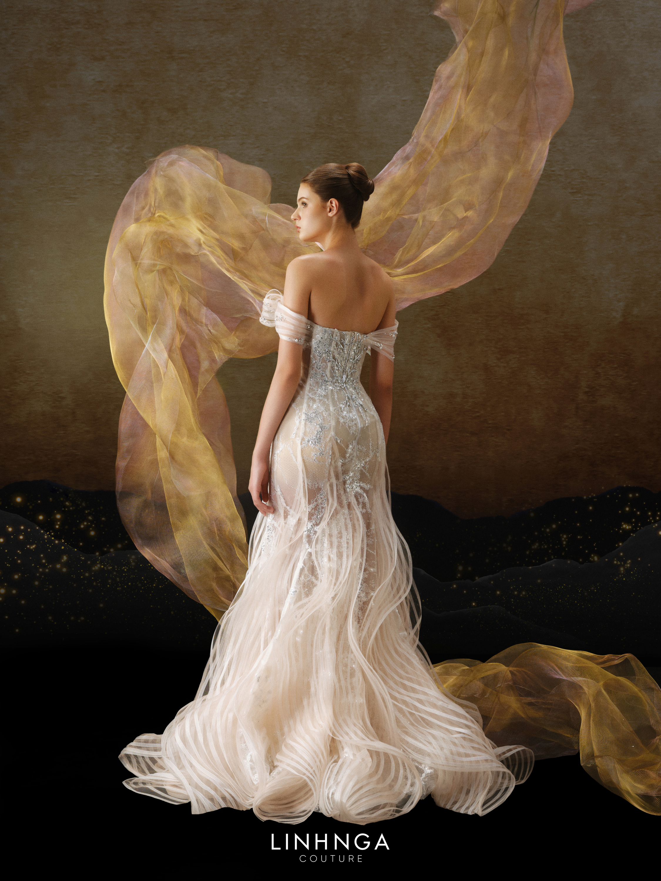 Linh Nga LMBCT295 – Limited Edition Fishtail Ballgown