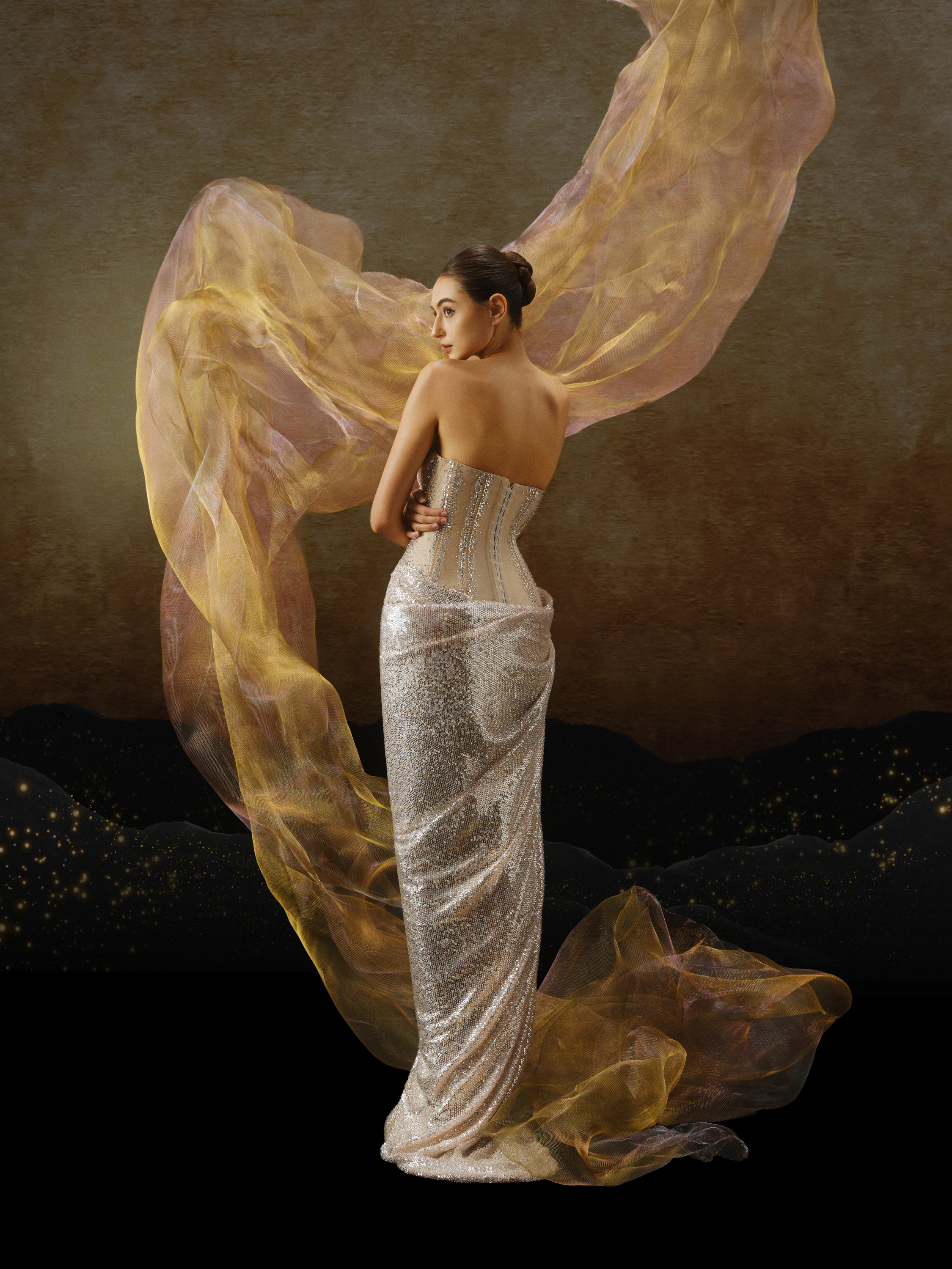 Linh Nga LMBCT302 – Limited Edition Fishtail Ballgown