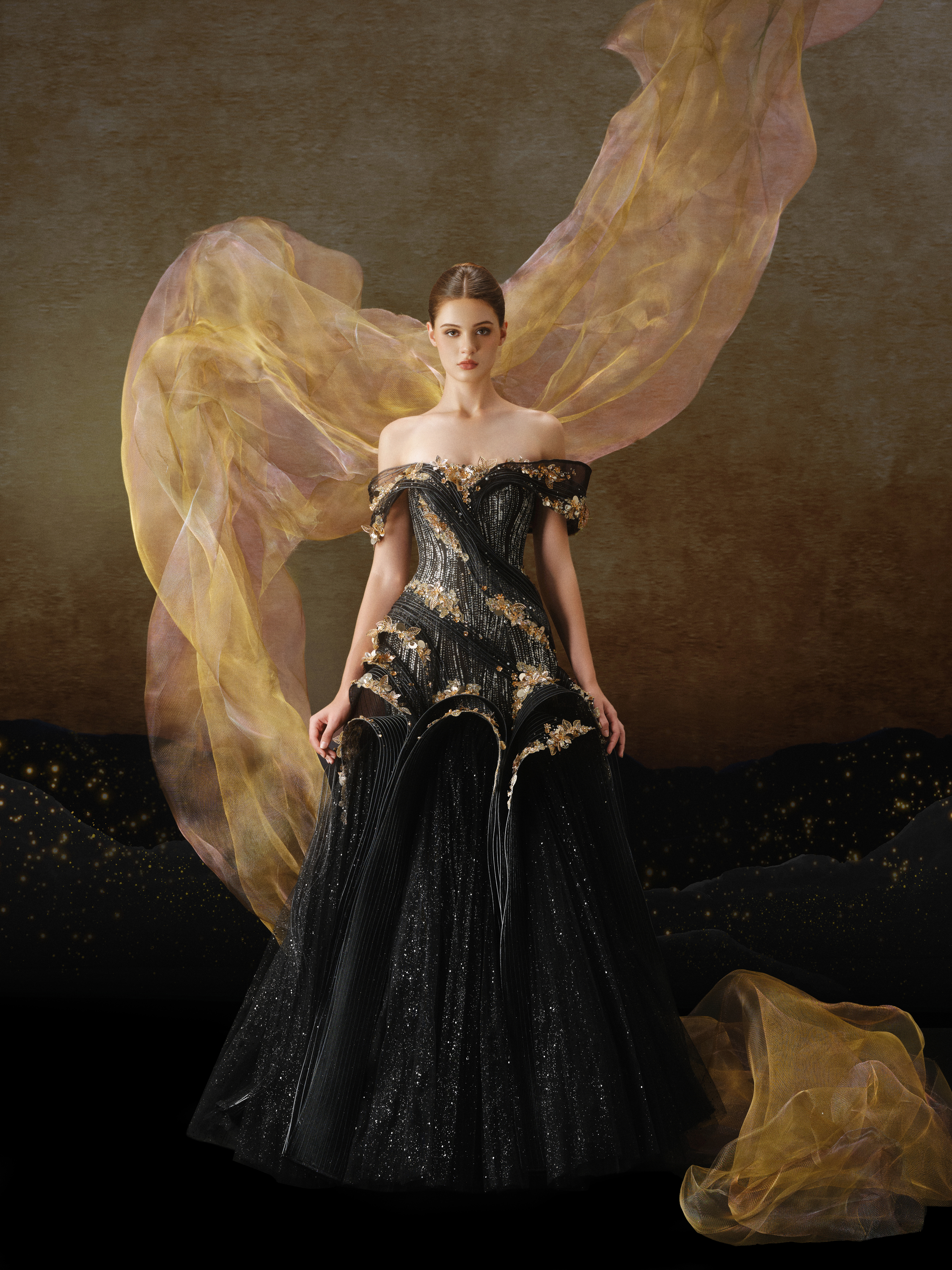 Linh Nga LMBCT309 – Limited Edition Fishtail Ballgown