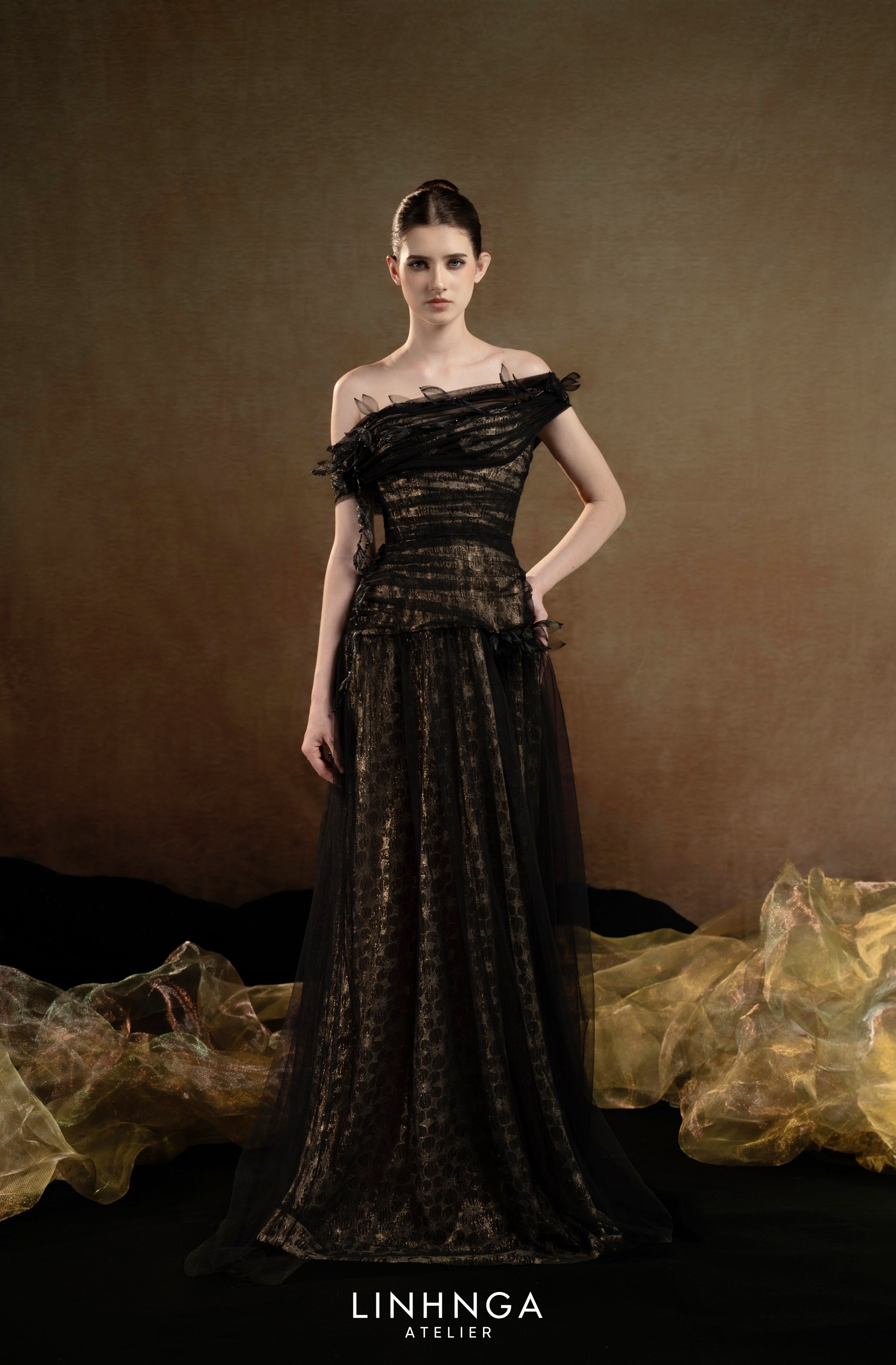 Linh Nga LXBAT250 – Luxury Fishtail Ballgown