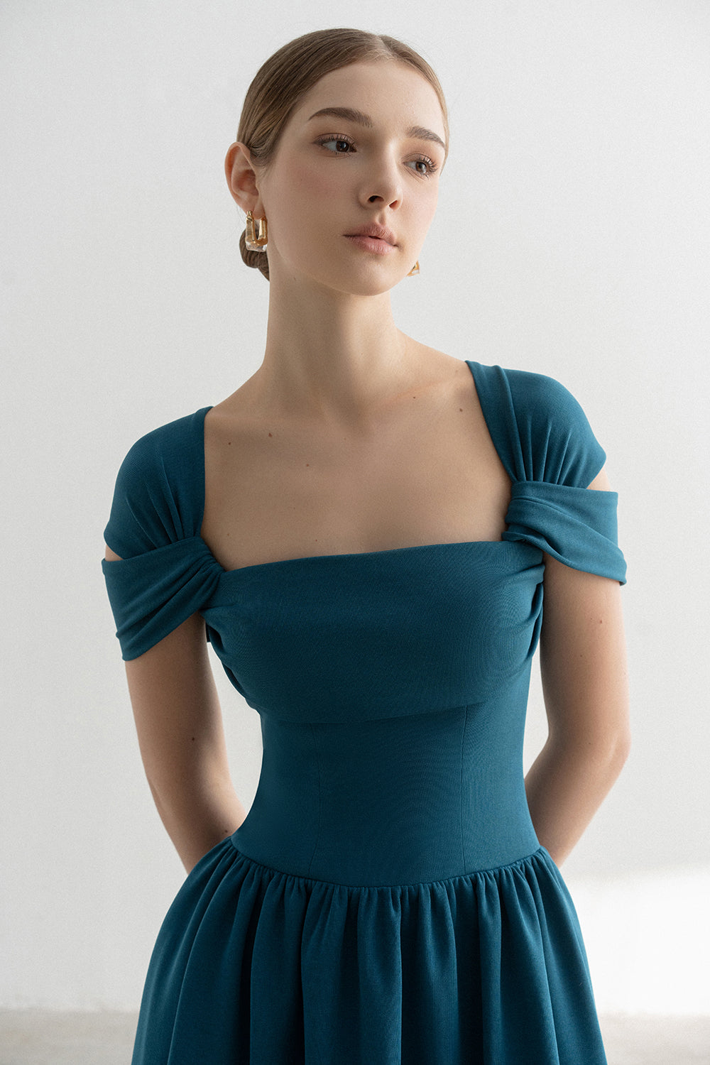 Lucinda A-line Midi Dress
