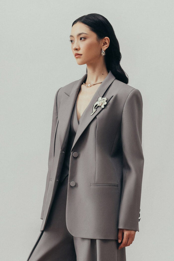 Luna Overlap Blazer