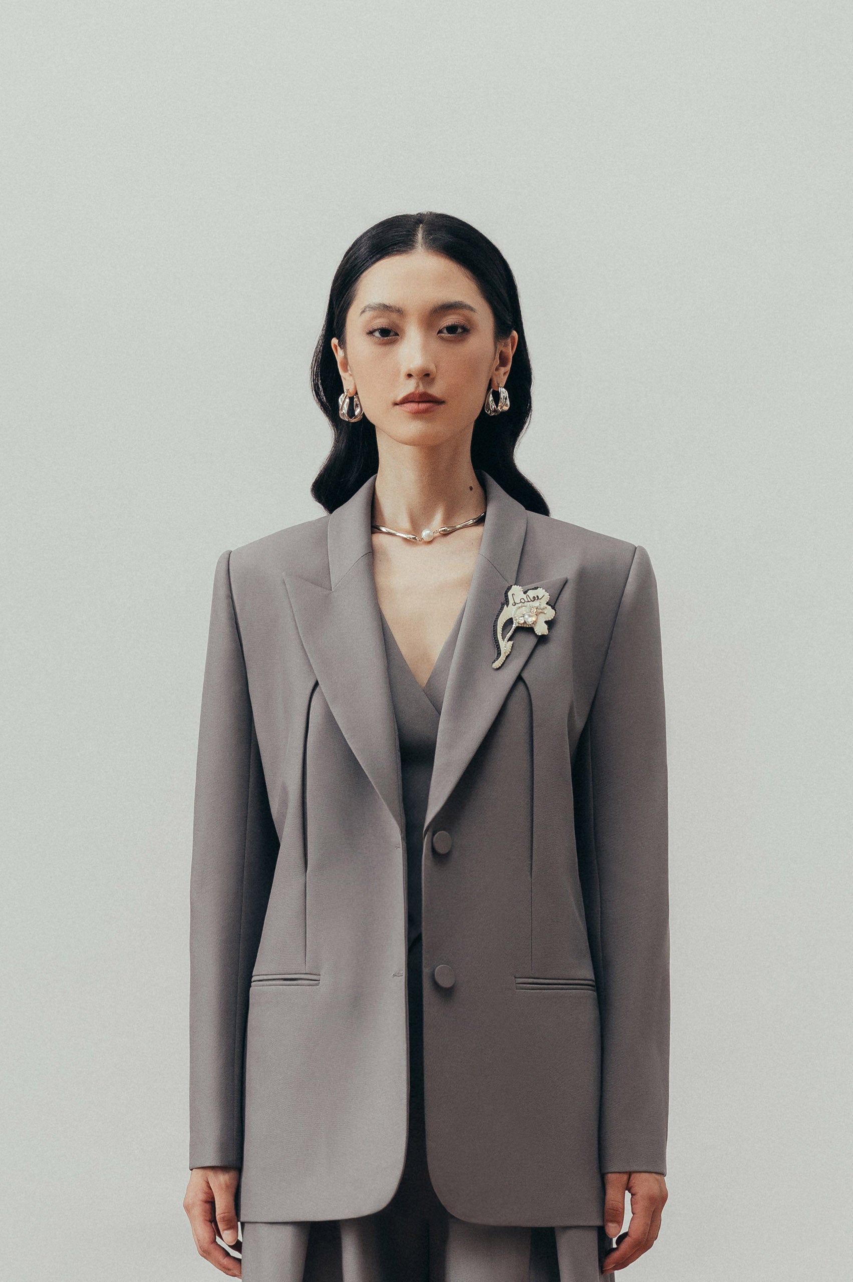 Luna Overlap Blazer