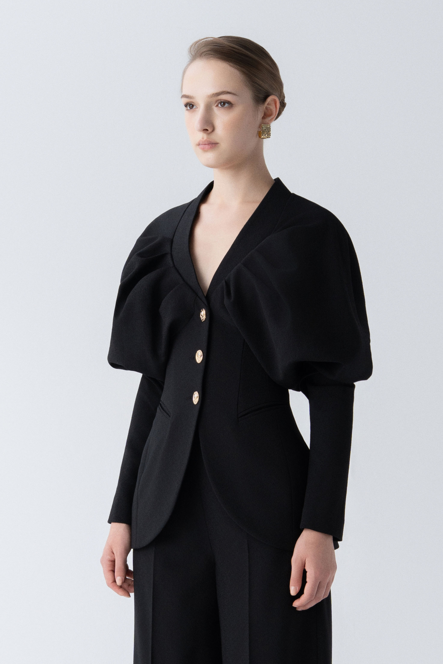 Luna Sculpted Blazer