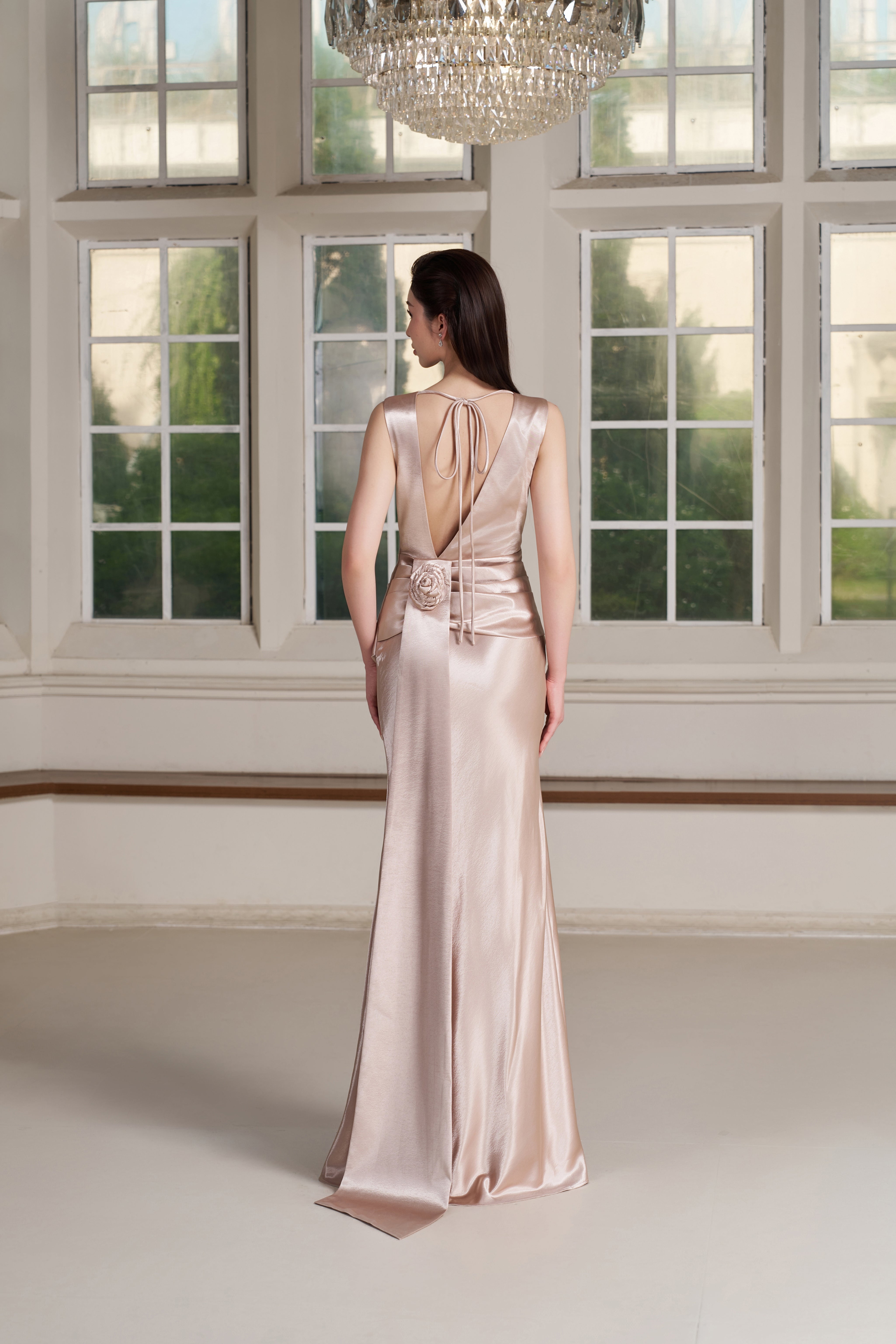 Lux Dress – Pure Cashmere Maxi Dress