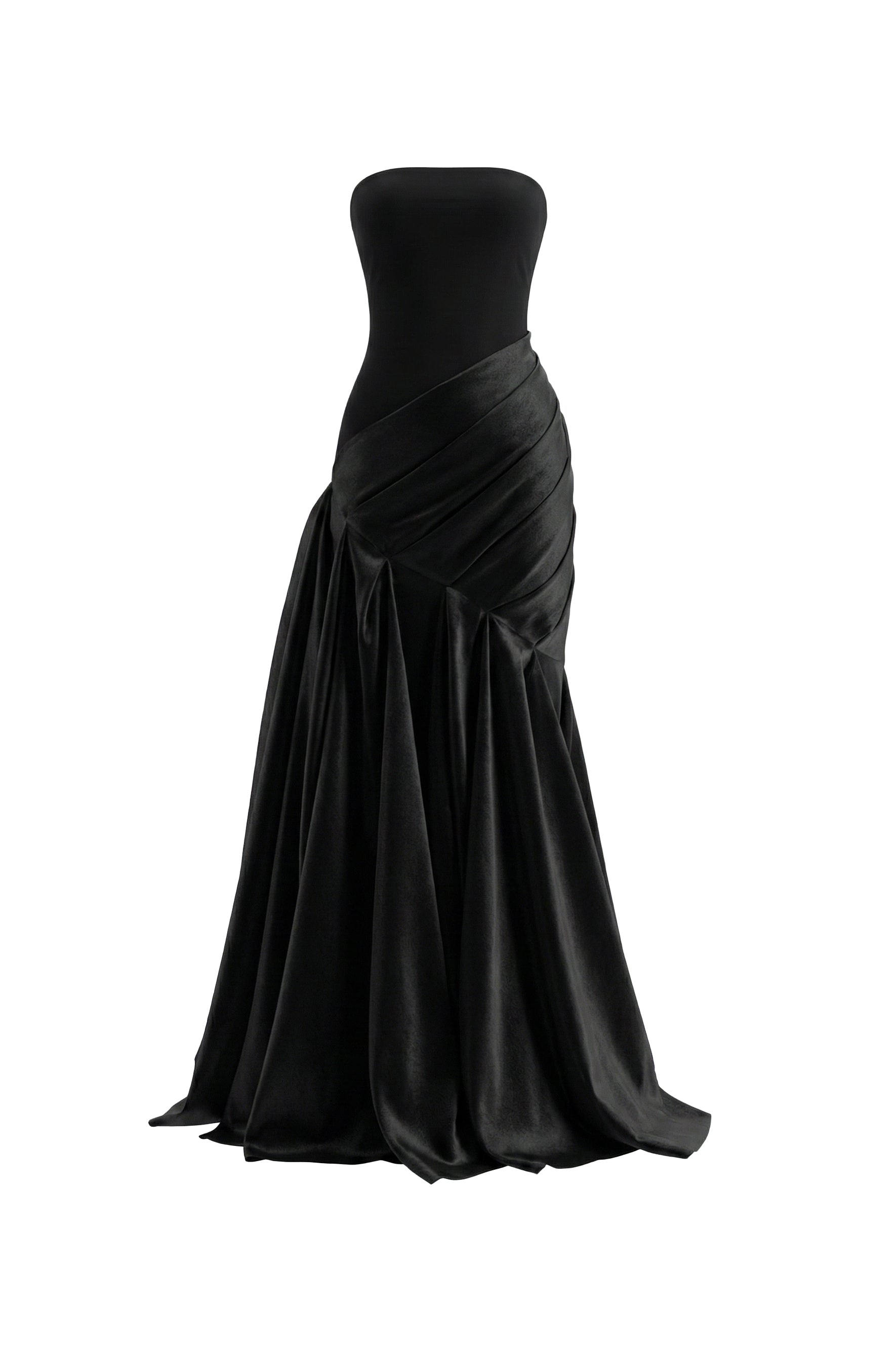 Mirer - Sora Mermaid Gathering Maxi Dress-1