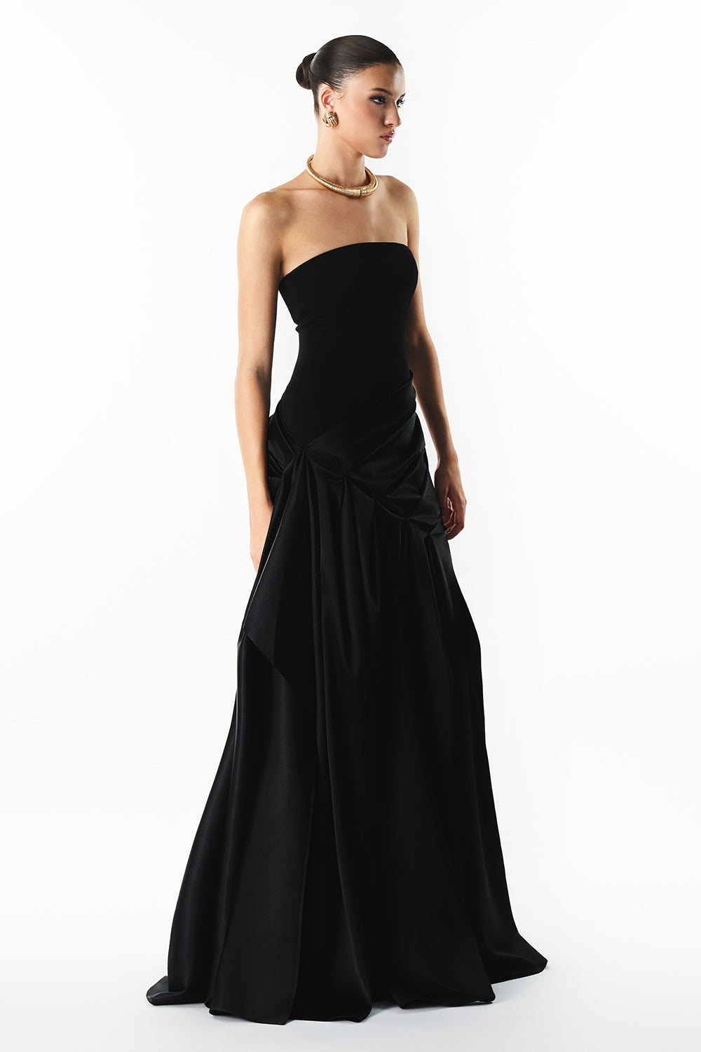 Mirer - Sora Mermaid Gathering Maxi Dress-5