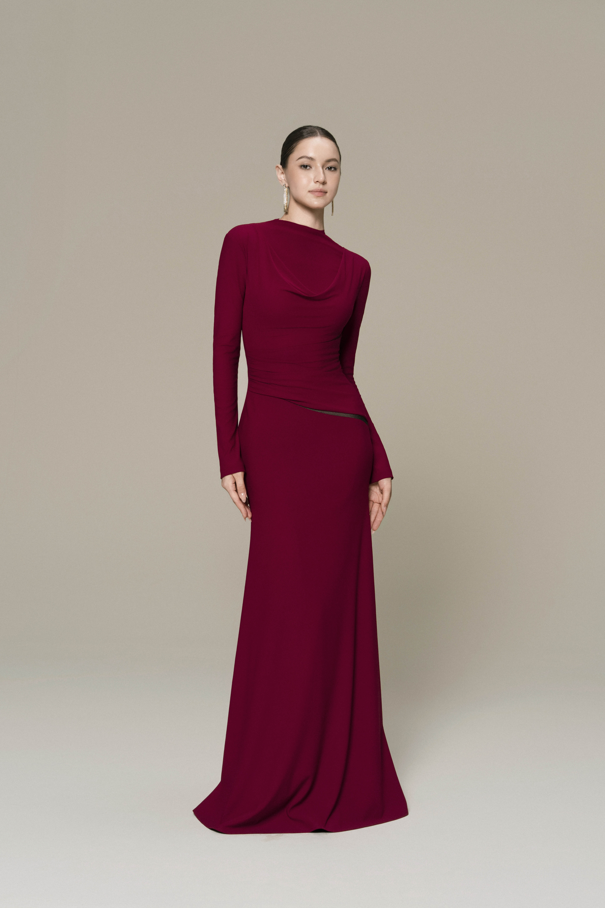 Moonlit Veil Gown