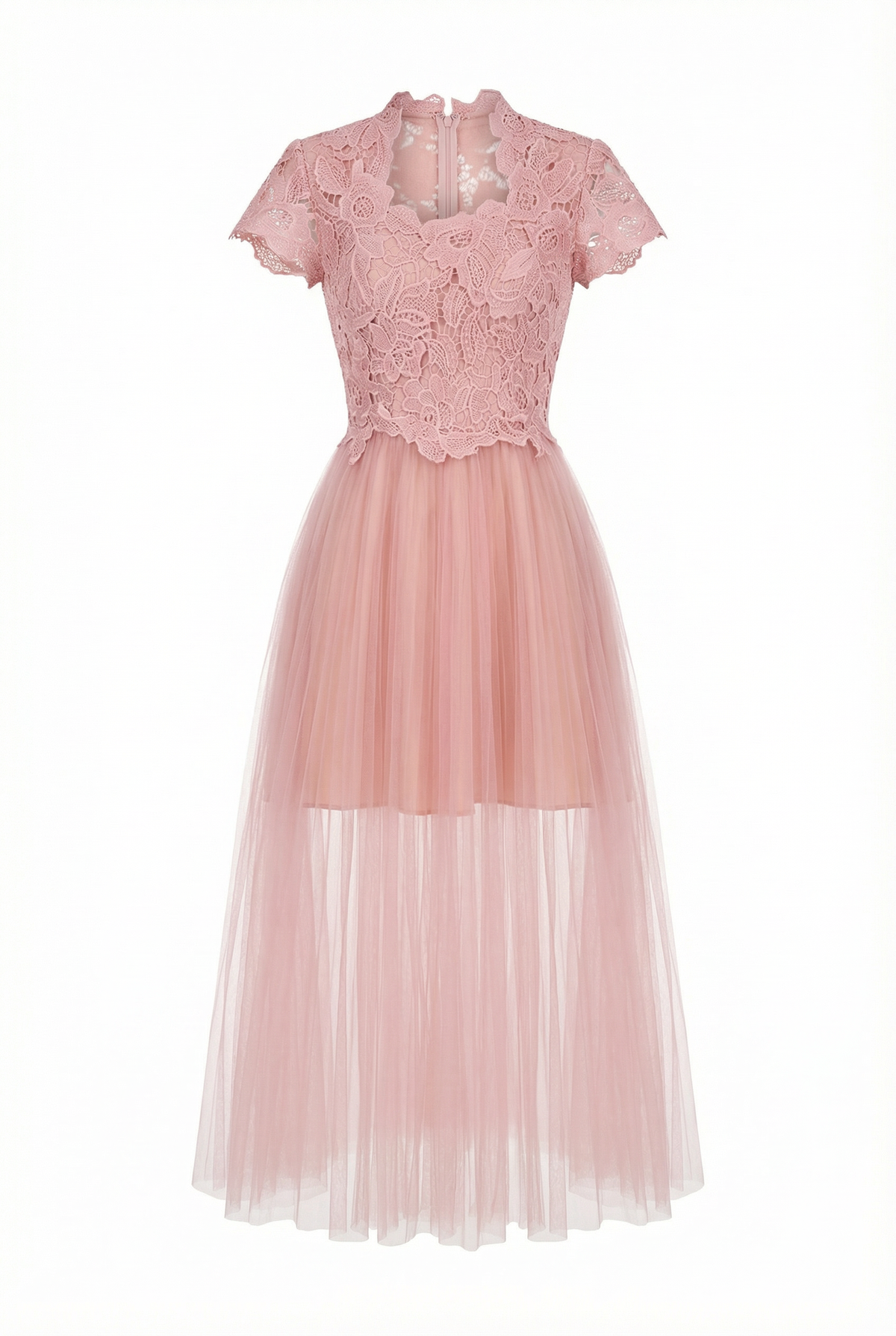 Niven Dress – Petal Pink Midi Dress