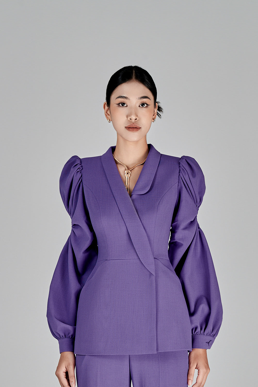Nora Puff Sleeves Blazer