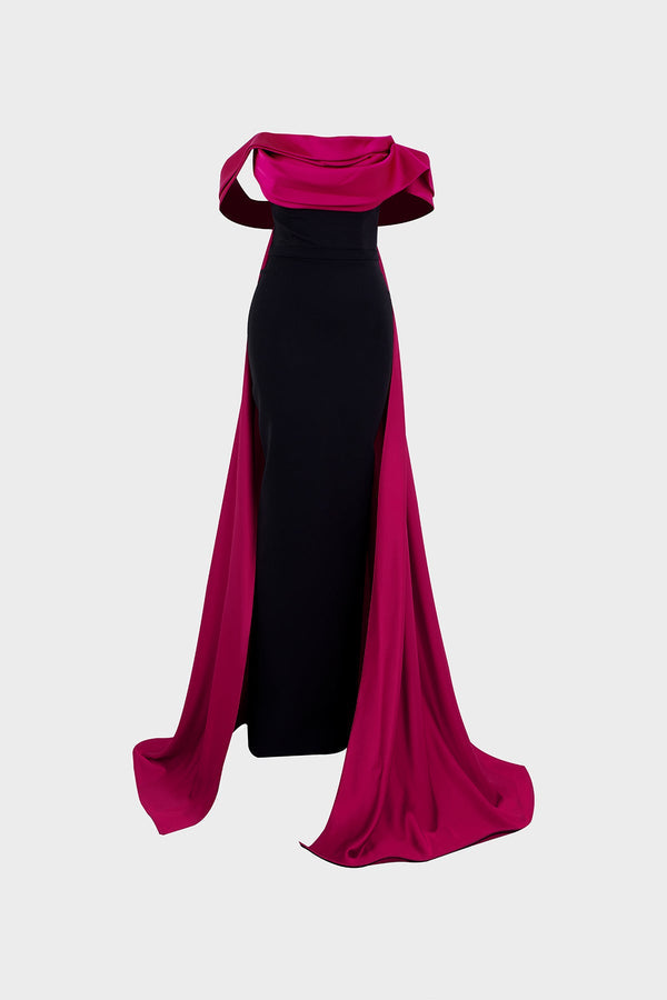 Nour Fathallah N0456 - Sophisticated Evening Gown