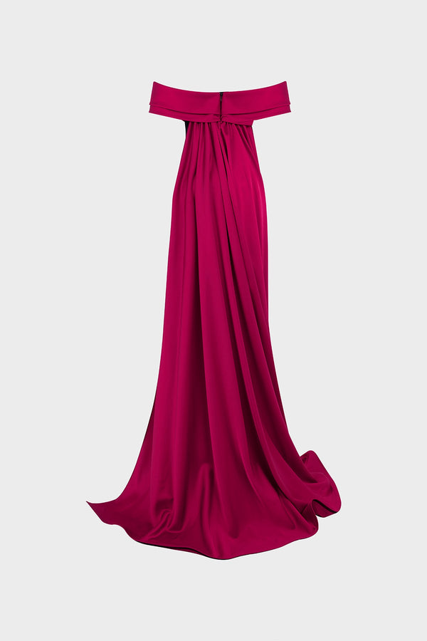 Nour Fathallah N0456 - Sophisticated Evening Gown