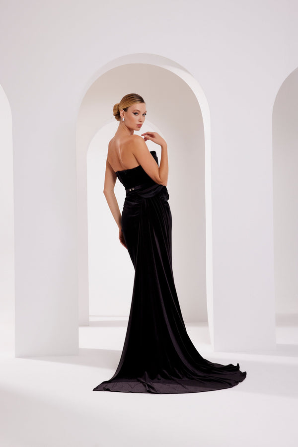 Nour Fathallah N0515 - Elegant Evening Gown