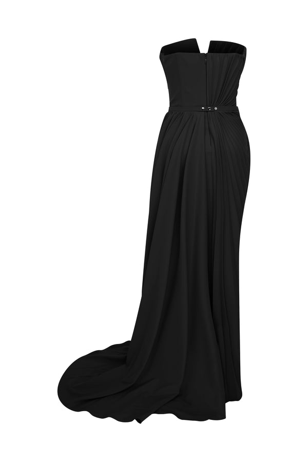 Nour Fathallah N0532 - Sophisticated Evening Gown