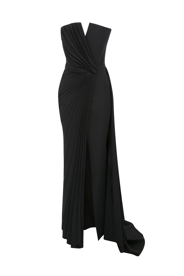 Nour Fathallah N0532 - Sophisticated Evening Gown