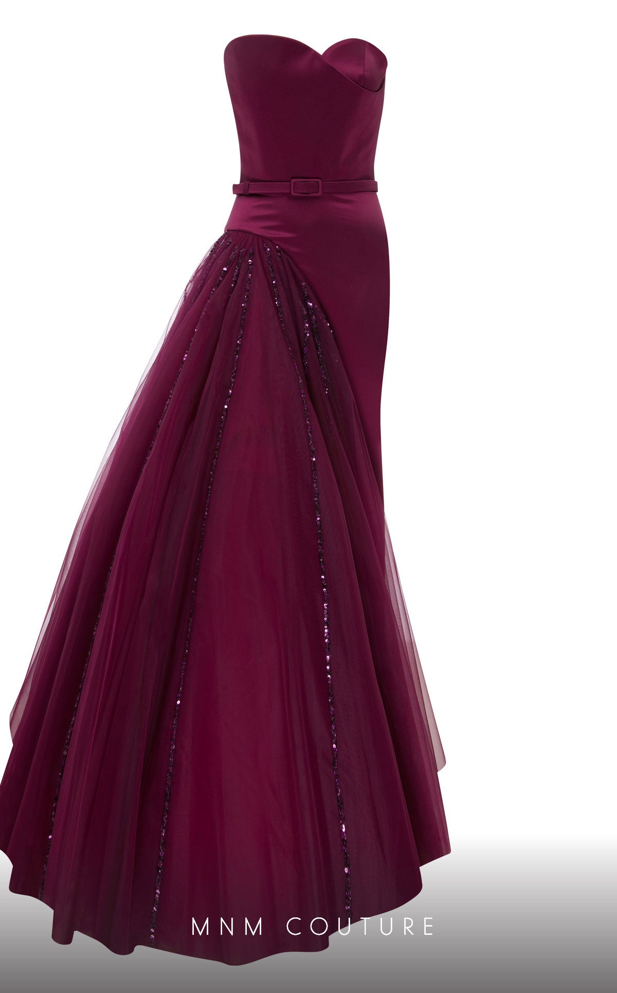 Nour Fathallah N0536 - Elegant Evening Gown