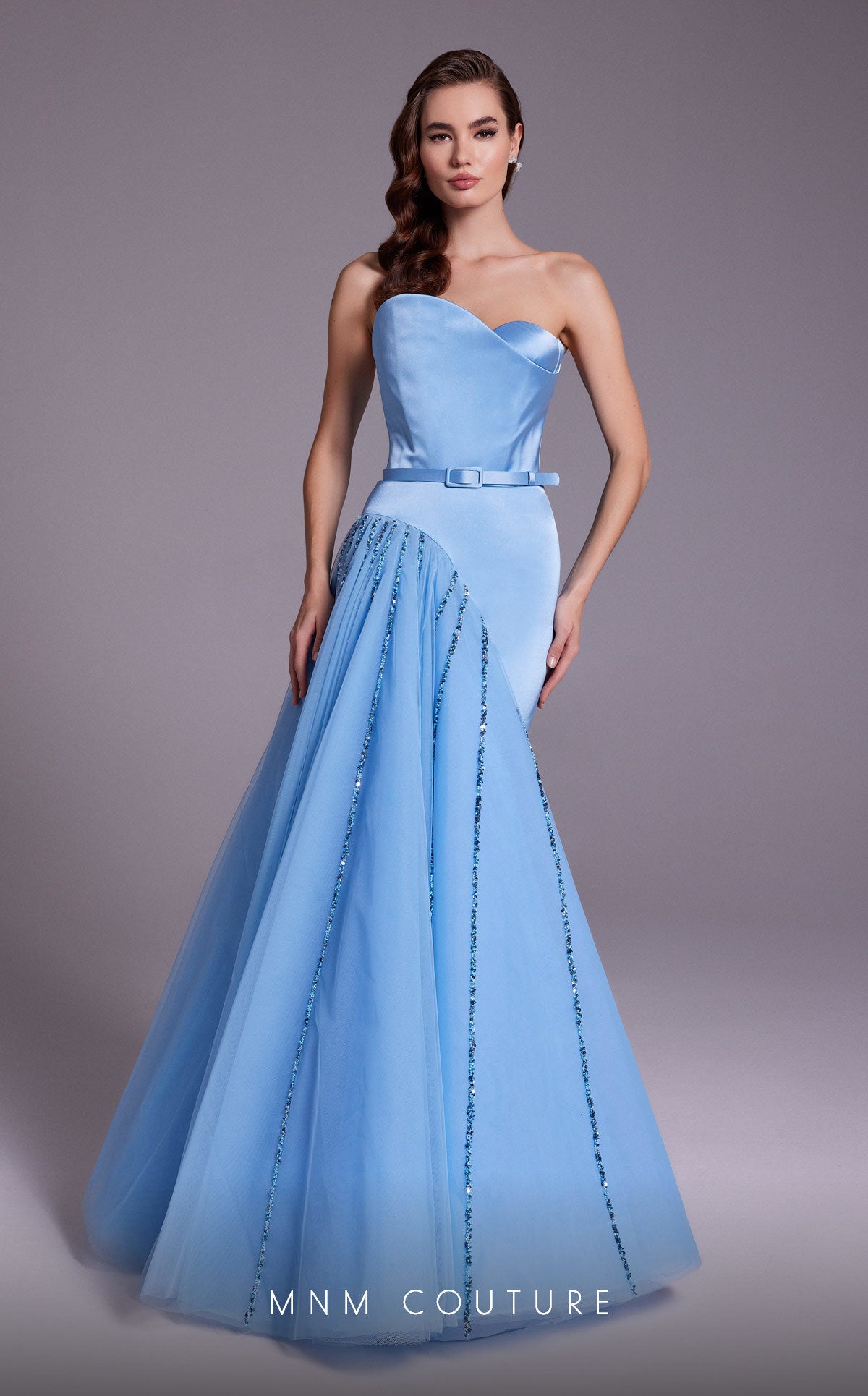 Nour Fathallah N0536 - Elegant Evening Gown