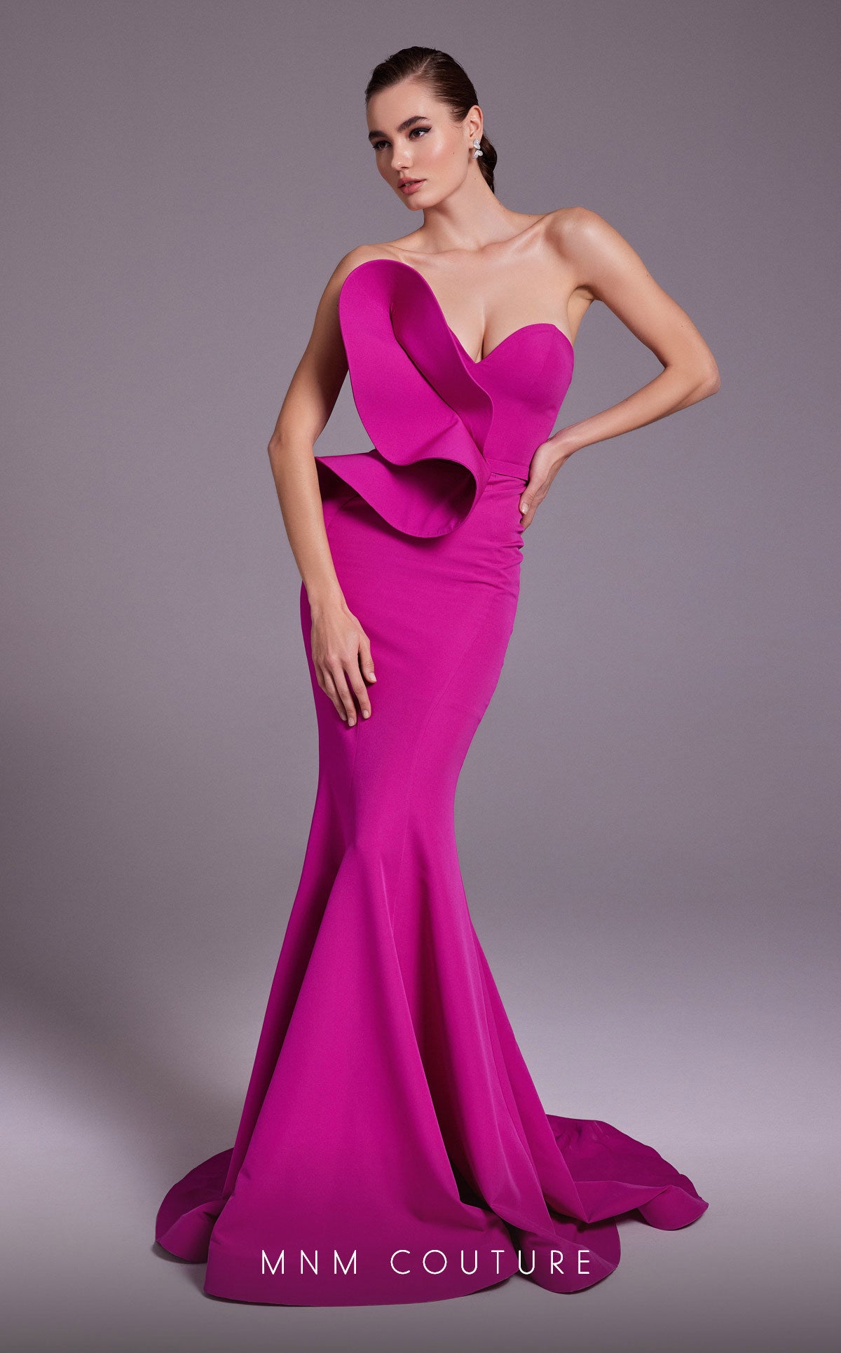Nour Fathallah N0548 - Elegant Evening Gown