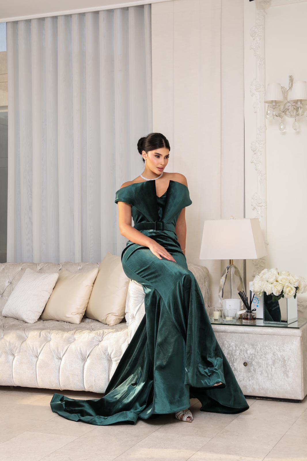 Nour Fathallah N0630A - Elegant Evening Gown