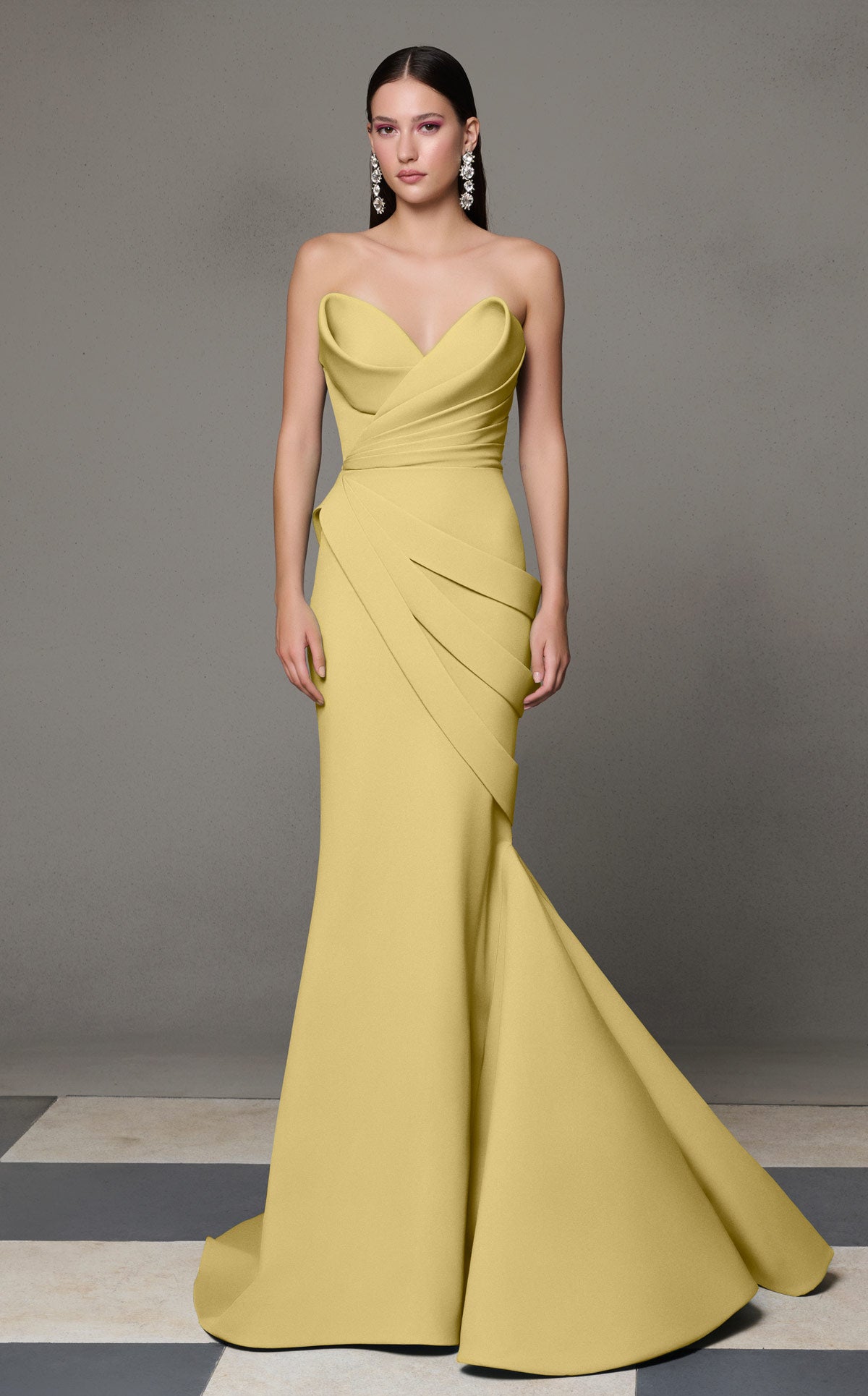 Nour Fathallah N0637 - Sophisticated Evening Gown