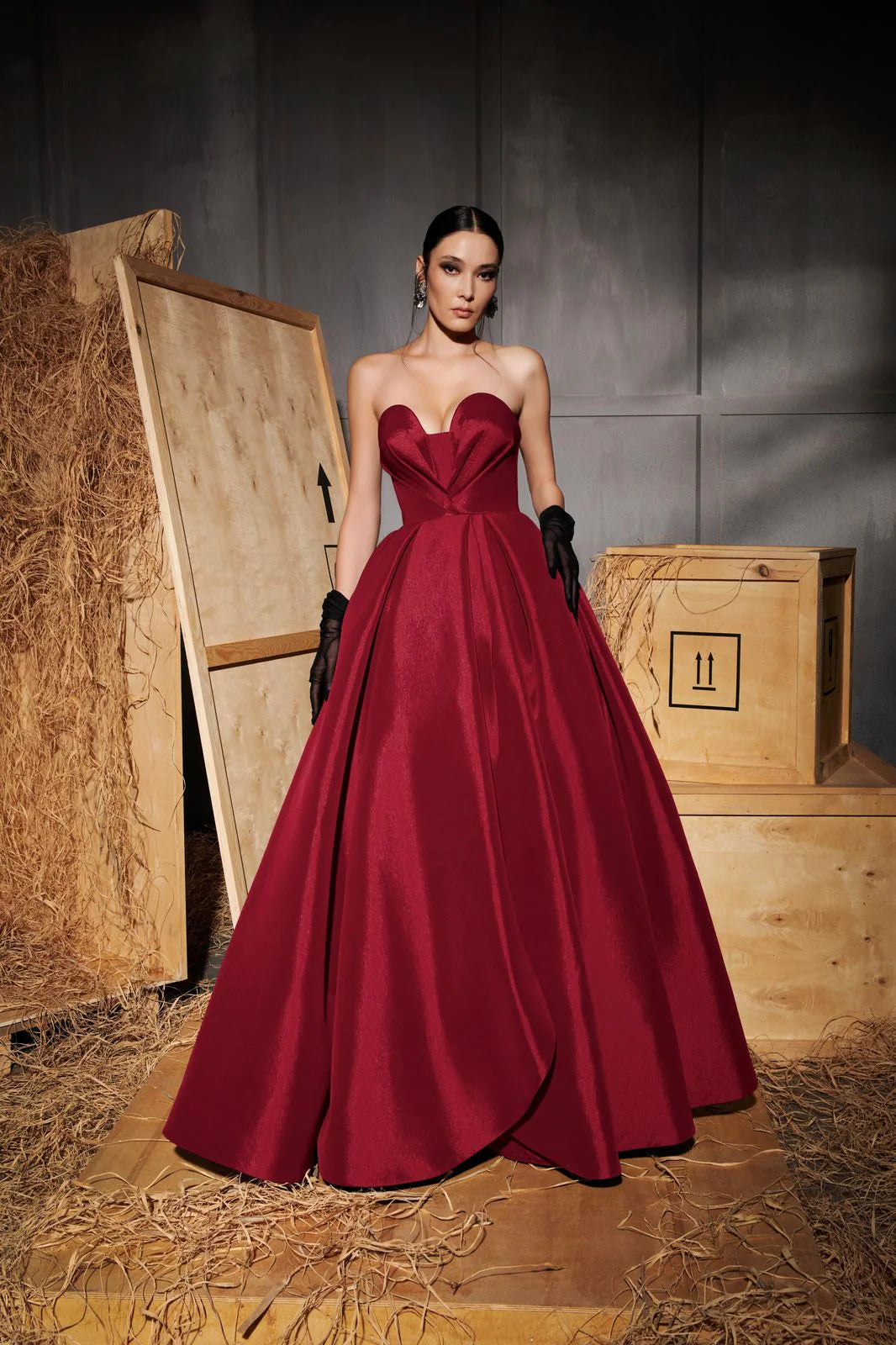 Nour Fathallah N0642 - Elegant Evening Gown