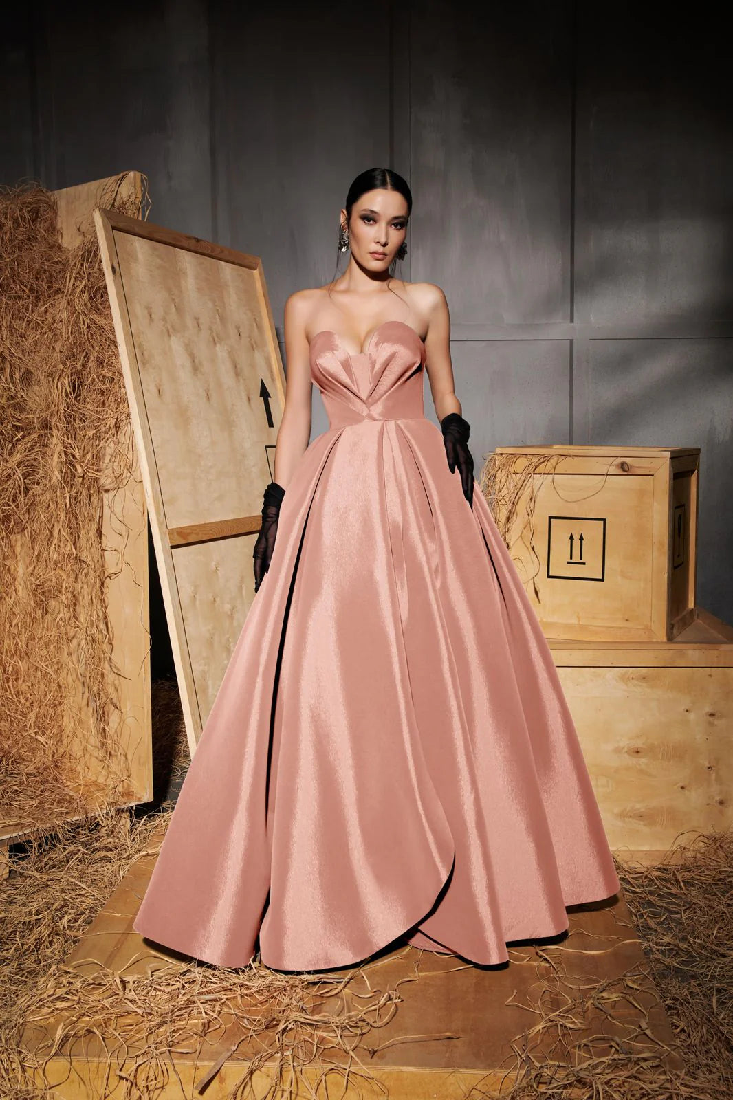 Nour Fathallah N0642 - Elegant Evening Gown