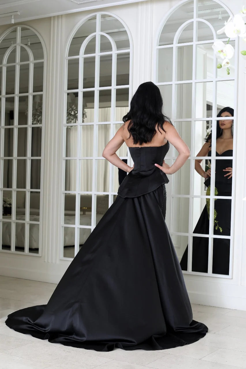Nour Fathallah N0648 - Elegant Evening Gown