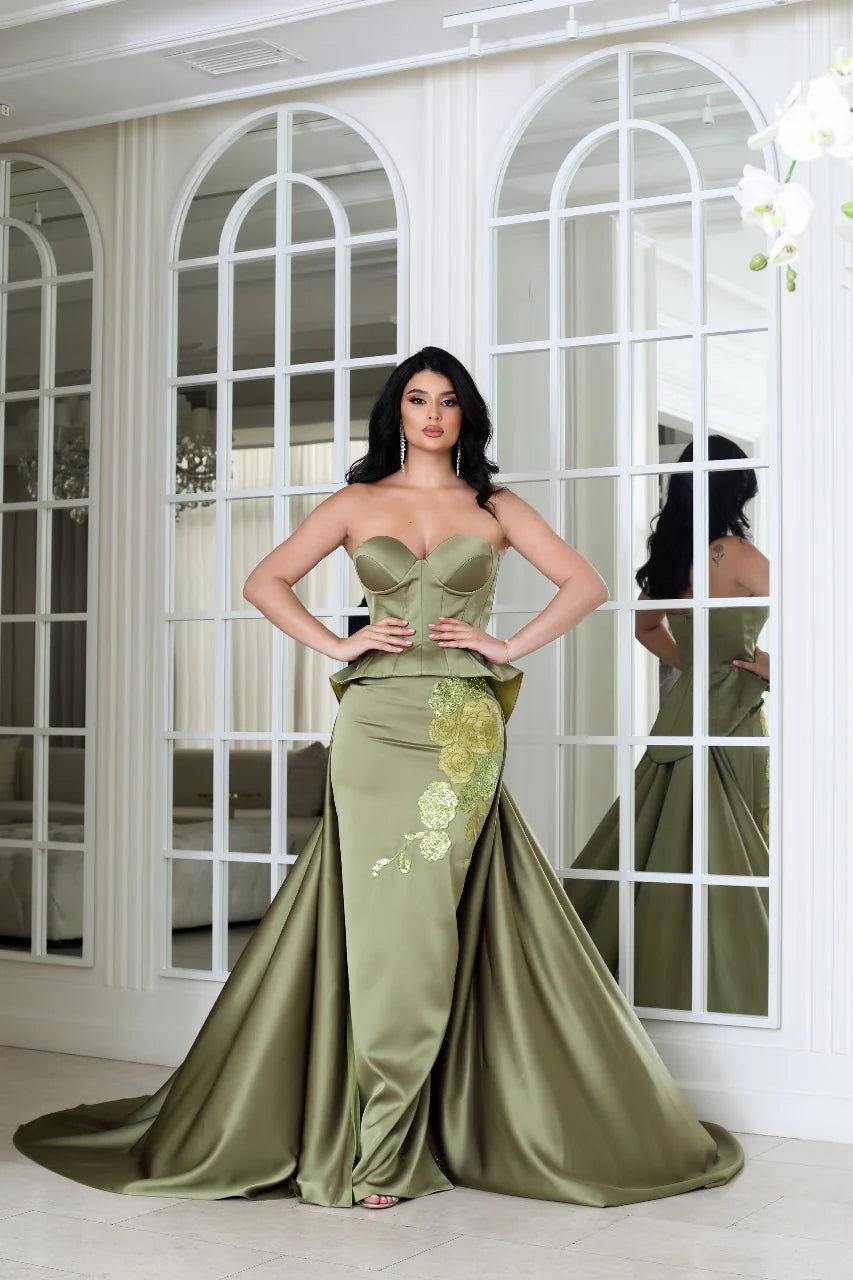 Nour Fathallah N0648 - Elegant Evening Gown