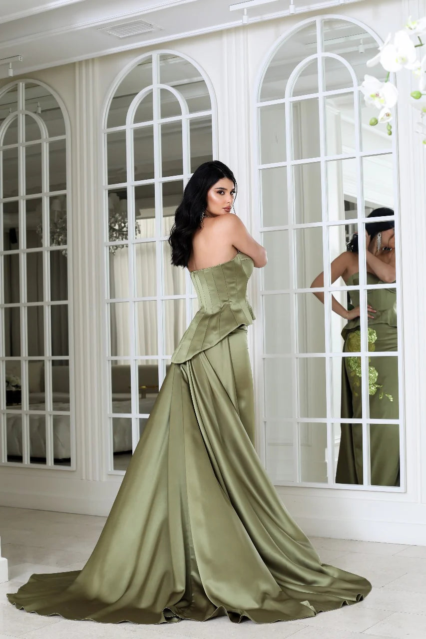 Nour Fathallah N0648 - Elegant Evening Gown