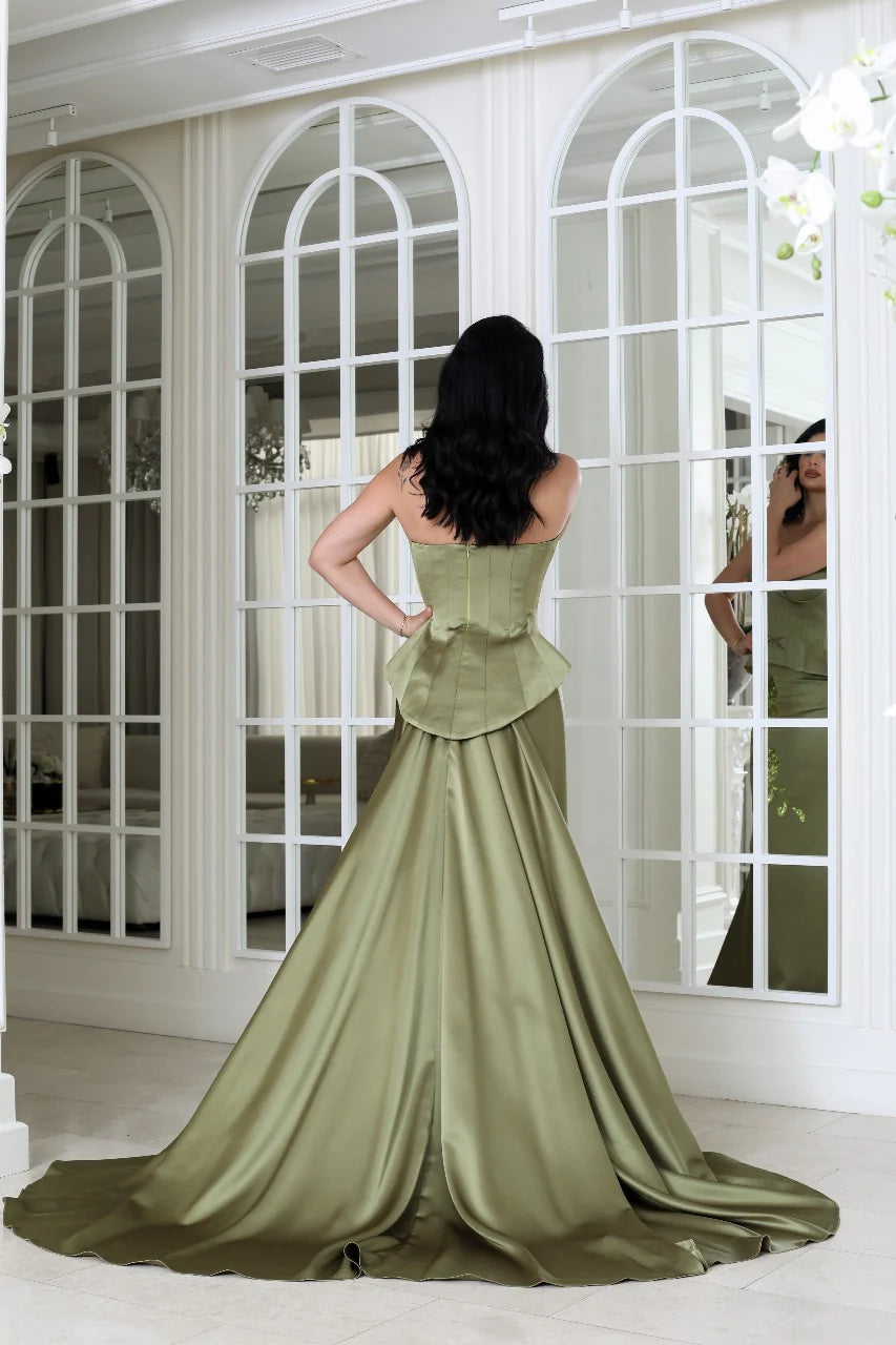 Nour Fathallah N0648 - Elegant Evening Gown