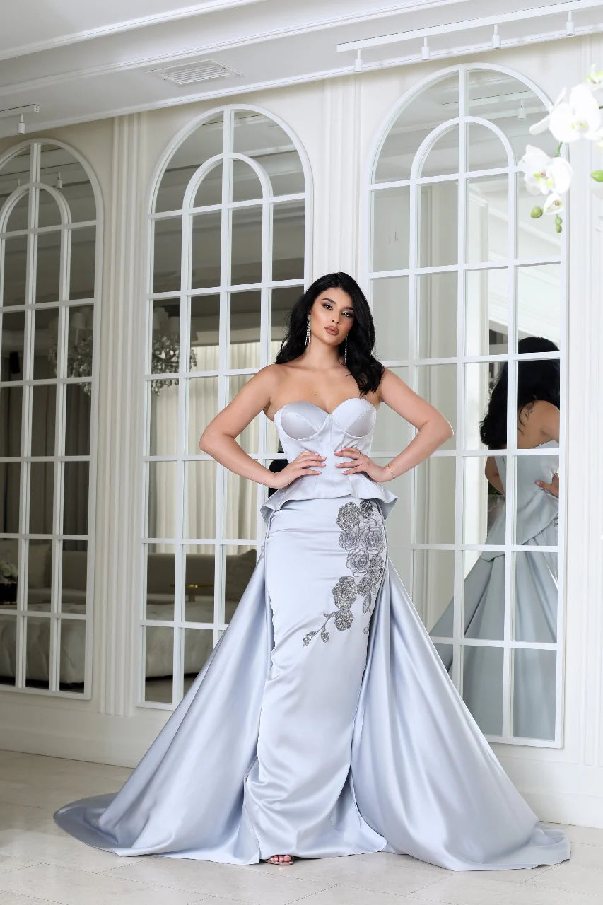 Nour Fathallah N0648 - Elegant Evening Gown