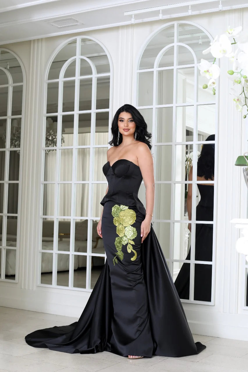 Nour Fathallah N0648 - Elegant Evening Gown