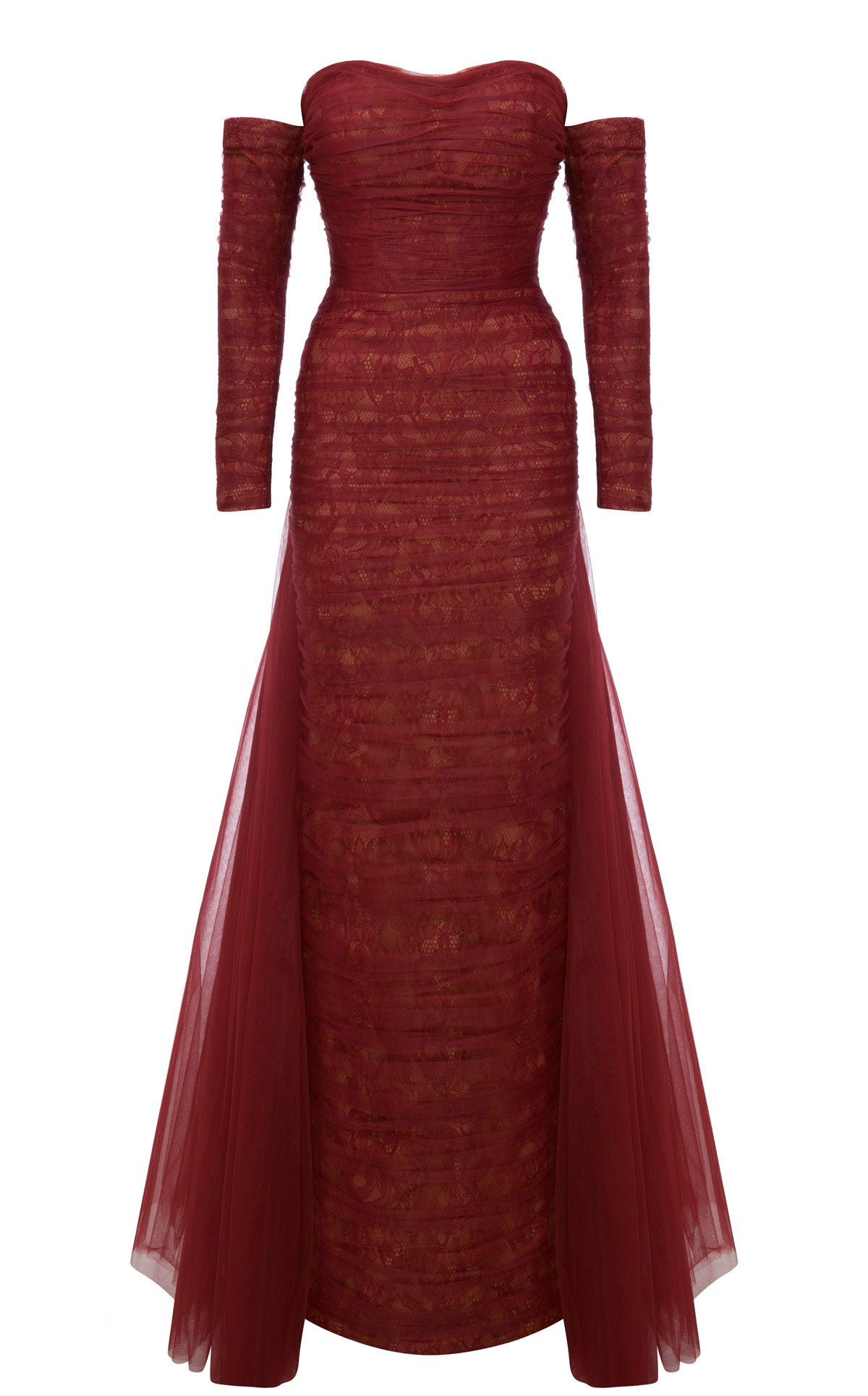 Nour Fathallah N0656 - Sophisticated Evening Gown