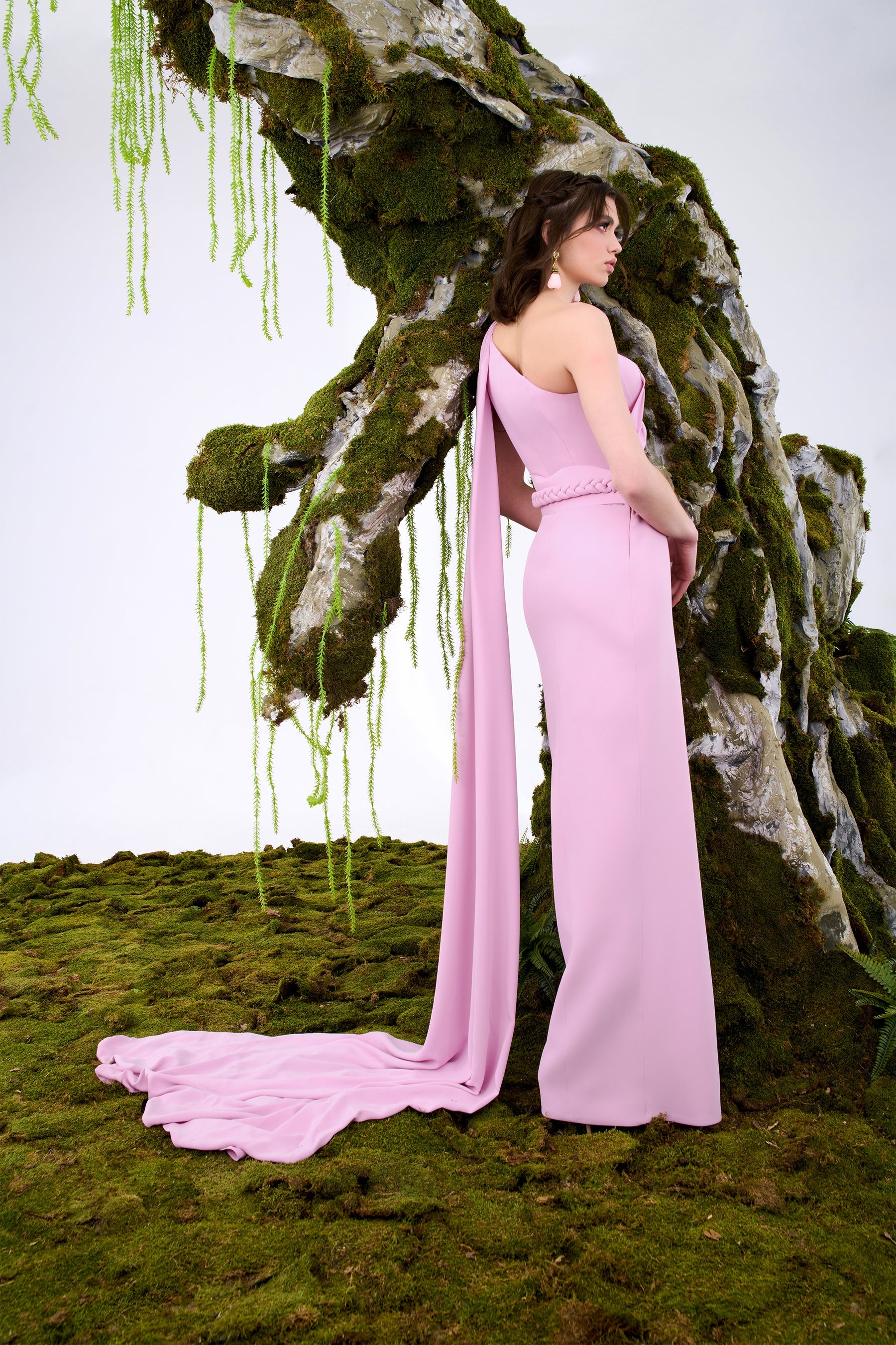 Nour Fathallah N0671 - Refined Duality Formal Gown