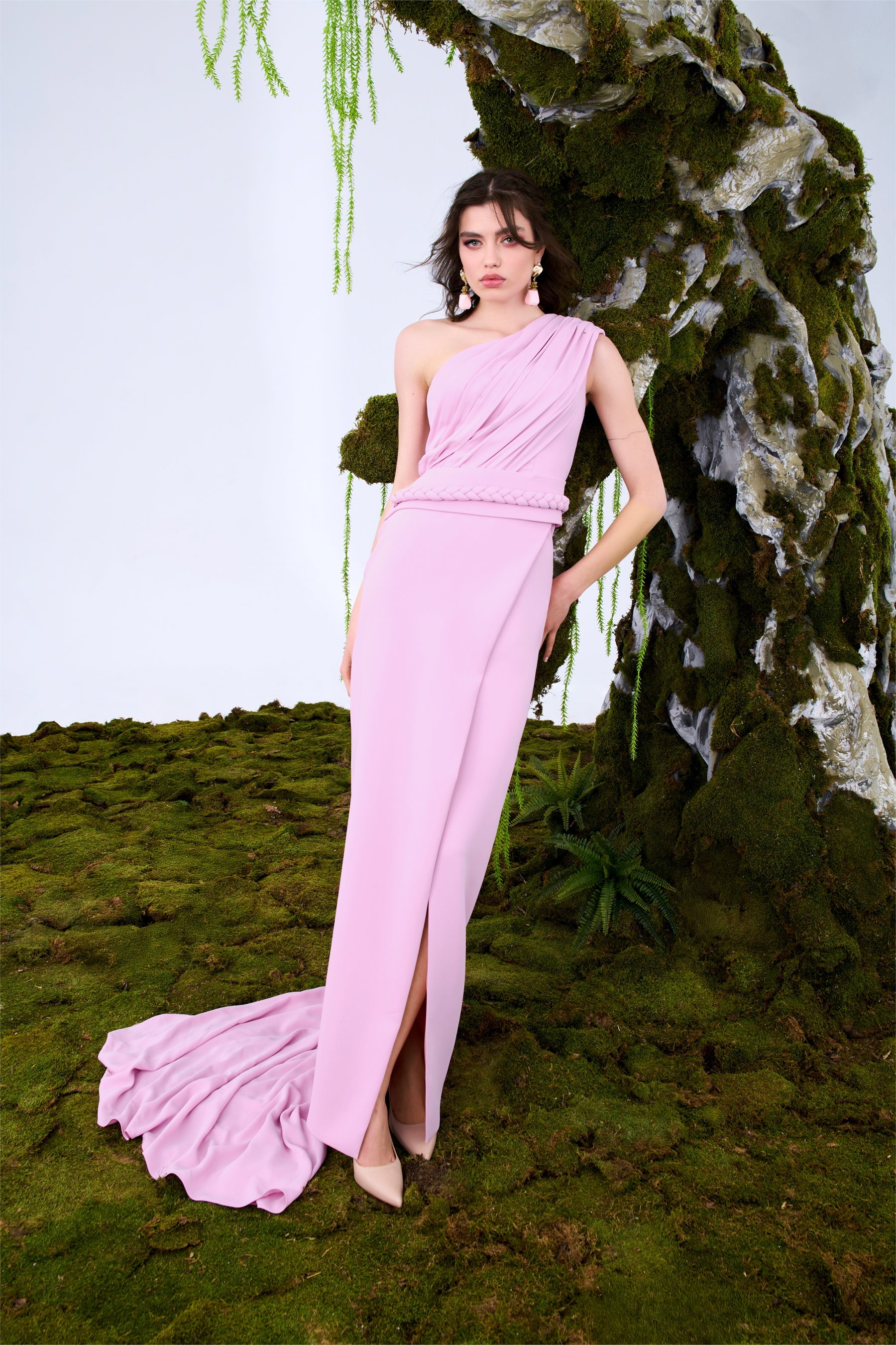 Nour Fathallah N0671 - Refined Duality Formal Gown