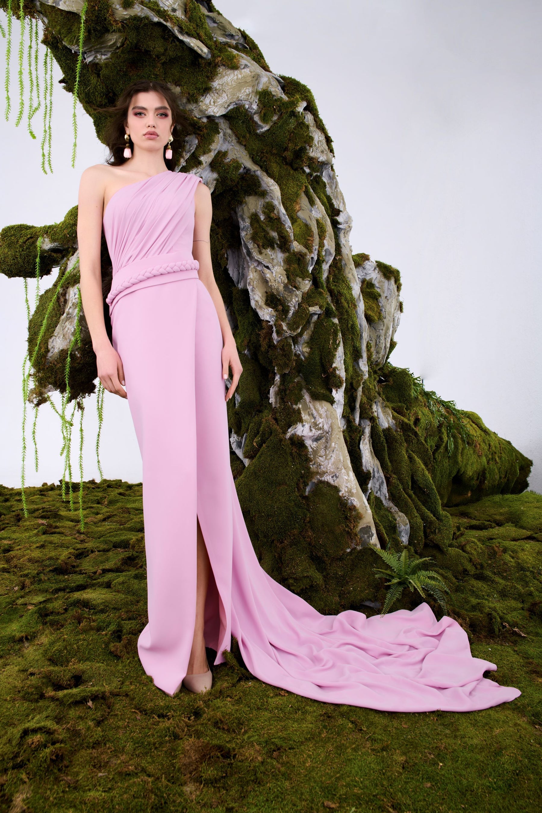 Nour Fathallah N0671 - Refined Duality Formal Gown