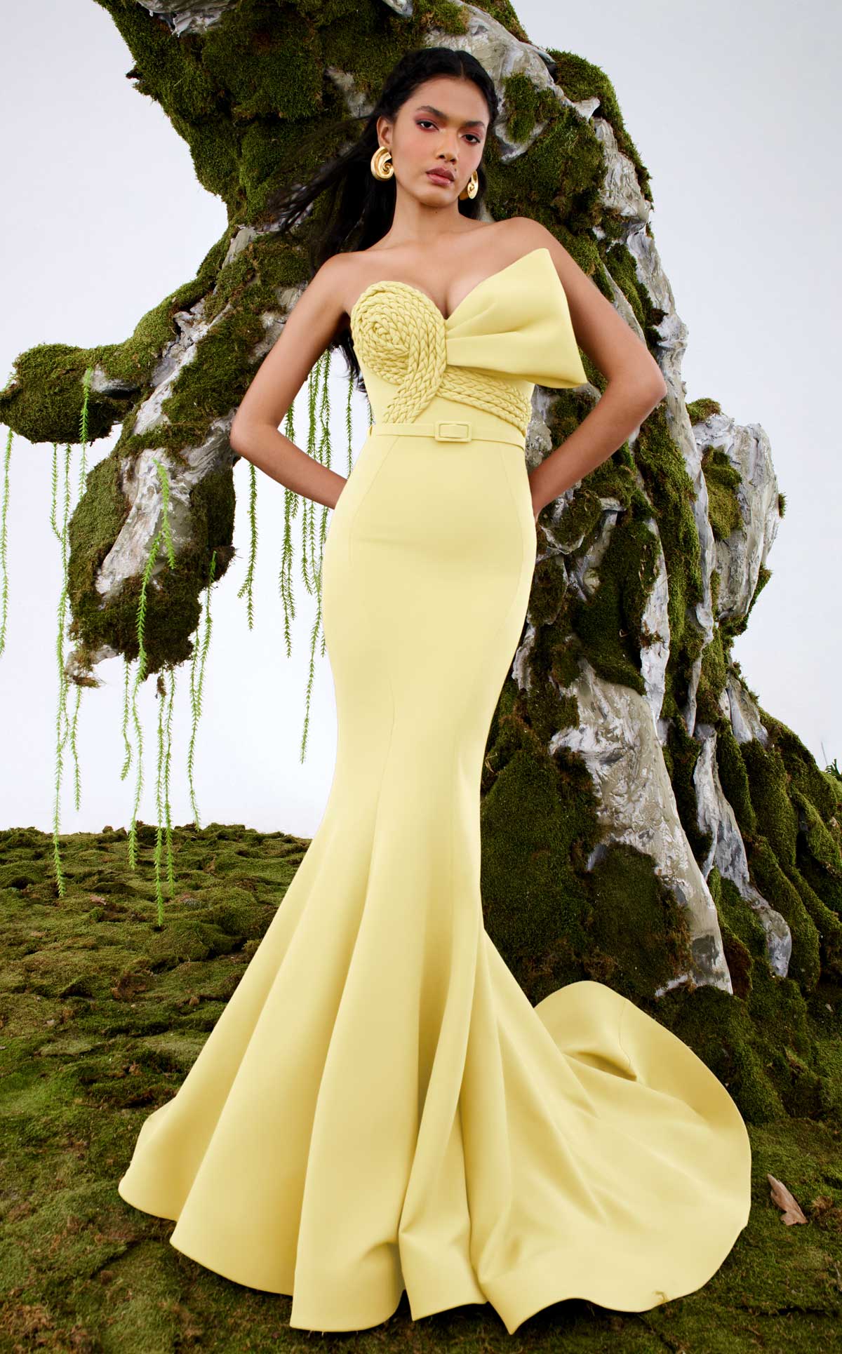 Nour Fathallah N0676 - Elegant Evening Gown