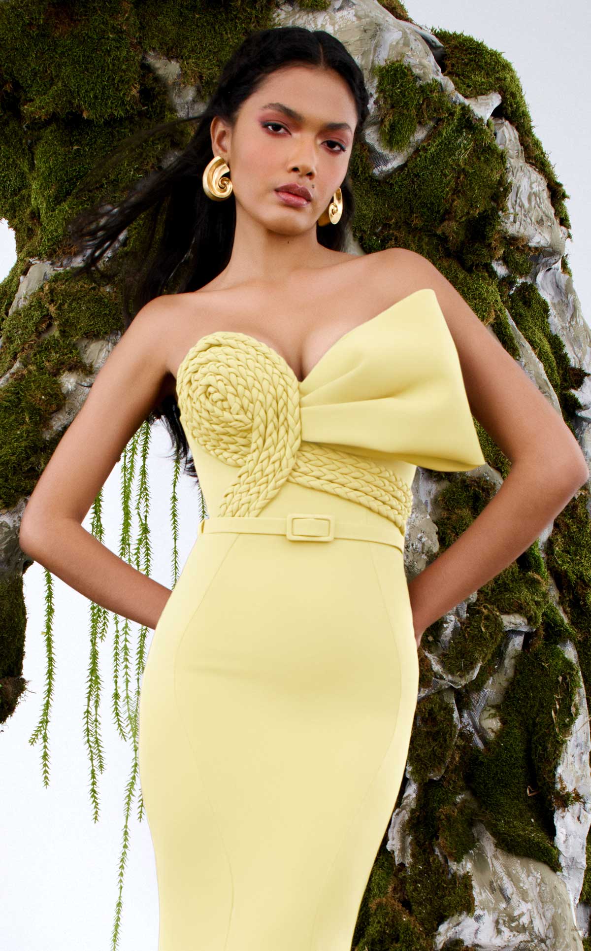 Nour Fathallah N0676 - Elegant Evening Gown